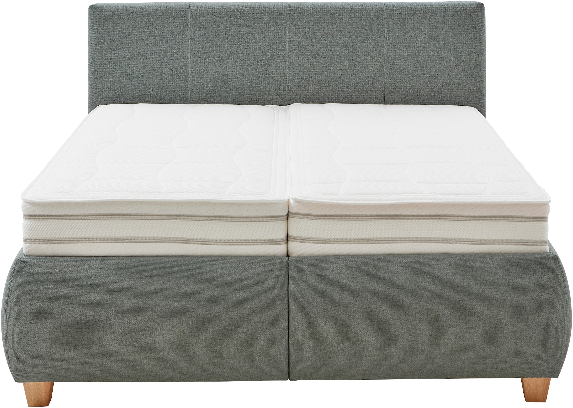 Die PlanBar Polsterbett »OC-ON20004« inkl. Matratzen u. Lattenrahmen, belastbar bis 200 Kg, 160/180x200cm