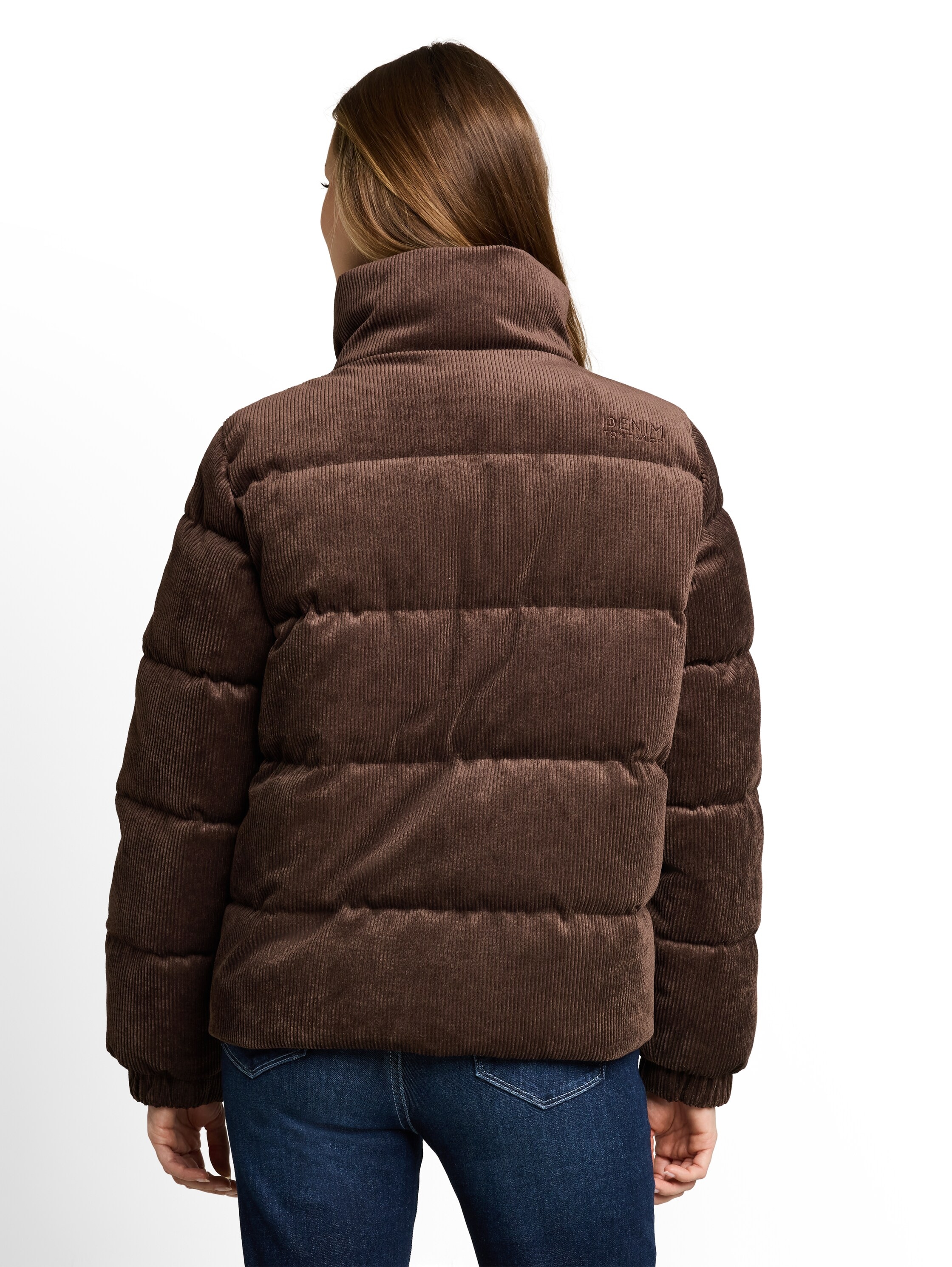 TOM TAILOR Denim Steppjacke ohne Kapuze