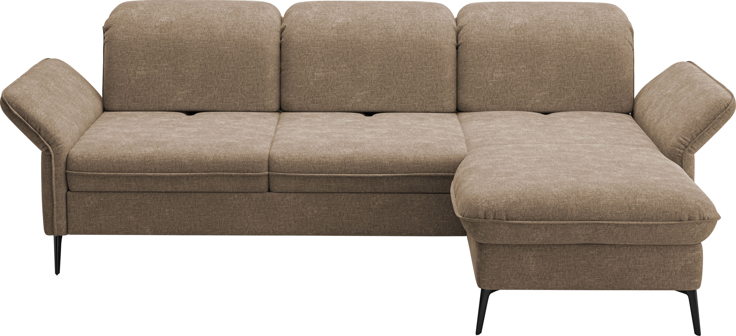 sit&more Ecksofa »Emely, inkl. Sitztiefenverstellung« wahlweise mit Bettfun günstig online kaufen