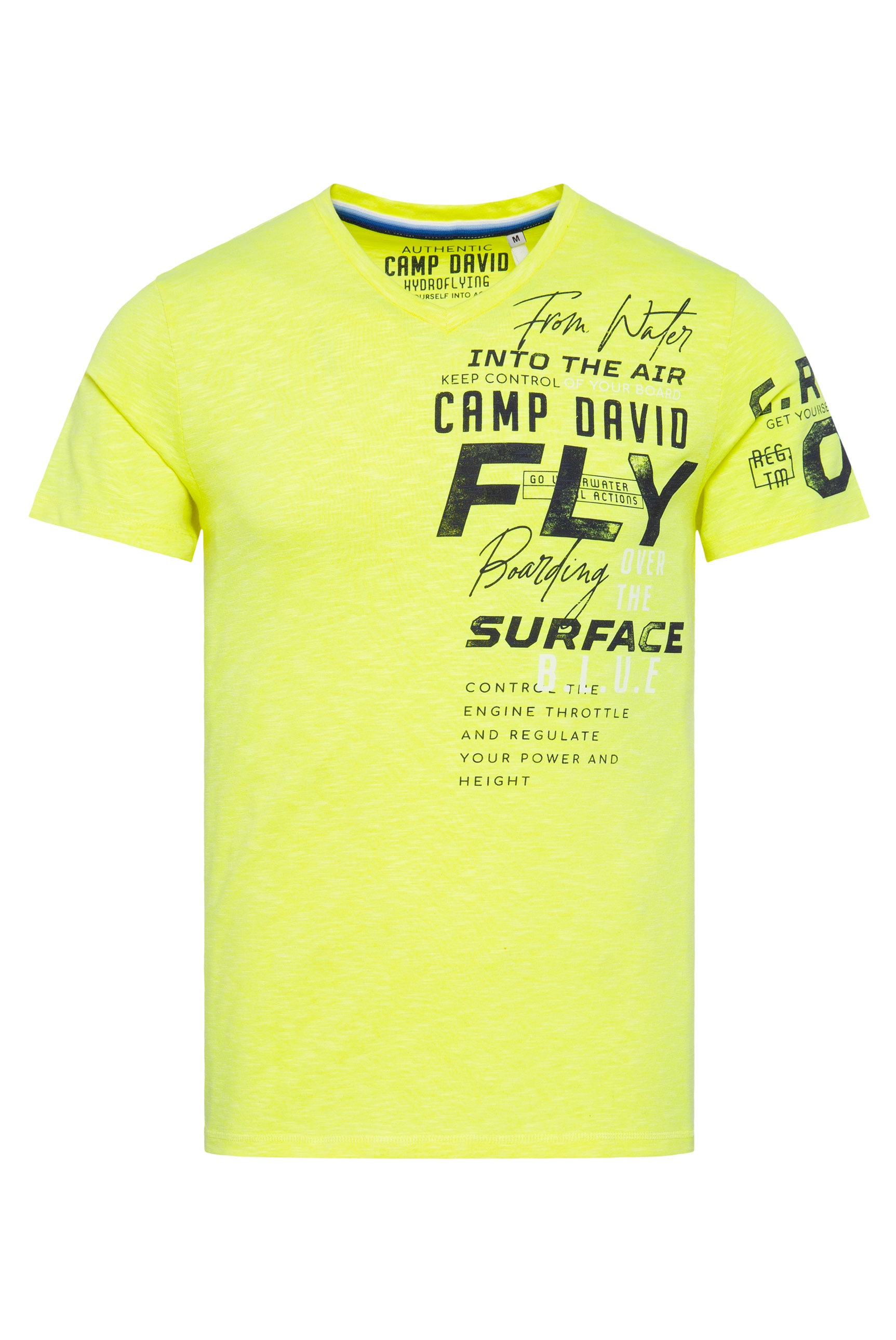CAMP DAVID T-Shirt, mit Print