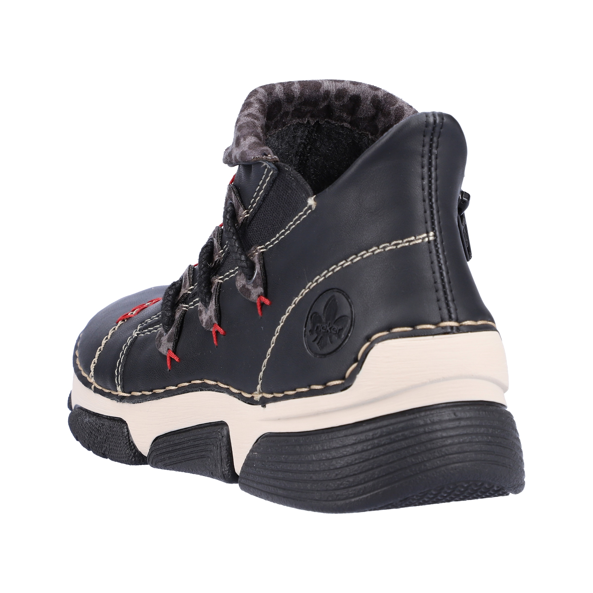 Rieker Sneakerboots  Schlupfboots, Stiefelette, High Top Sneaker mit Innenreißverschluss