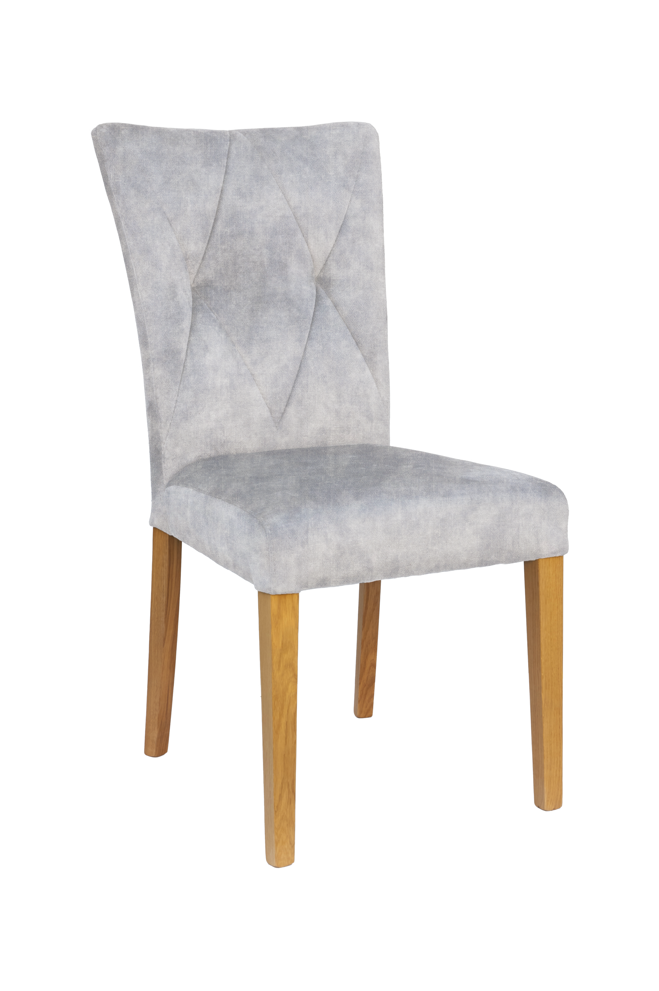 Home affaire 4-Fußstuhl »Diamond«, (Set), 2 St., Samtvelours, Sitz und Ruec günstig online kaufen