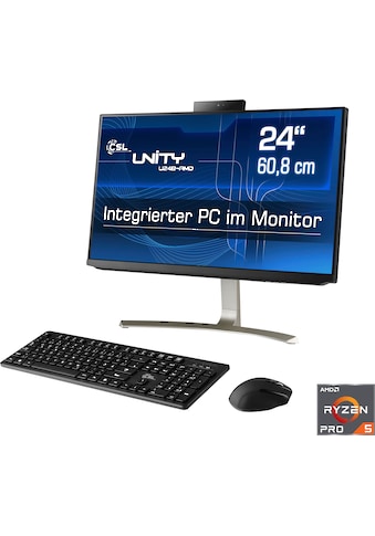 All-in-One PC »Unity U24W-AMD / 4650G / 1000 GB / 16 GB RAM / Win 11«