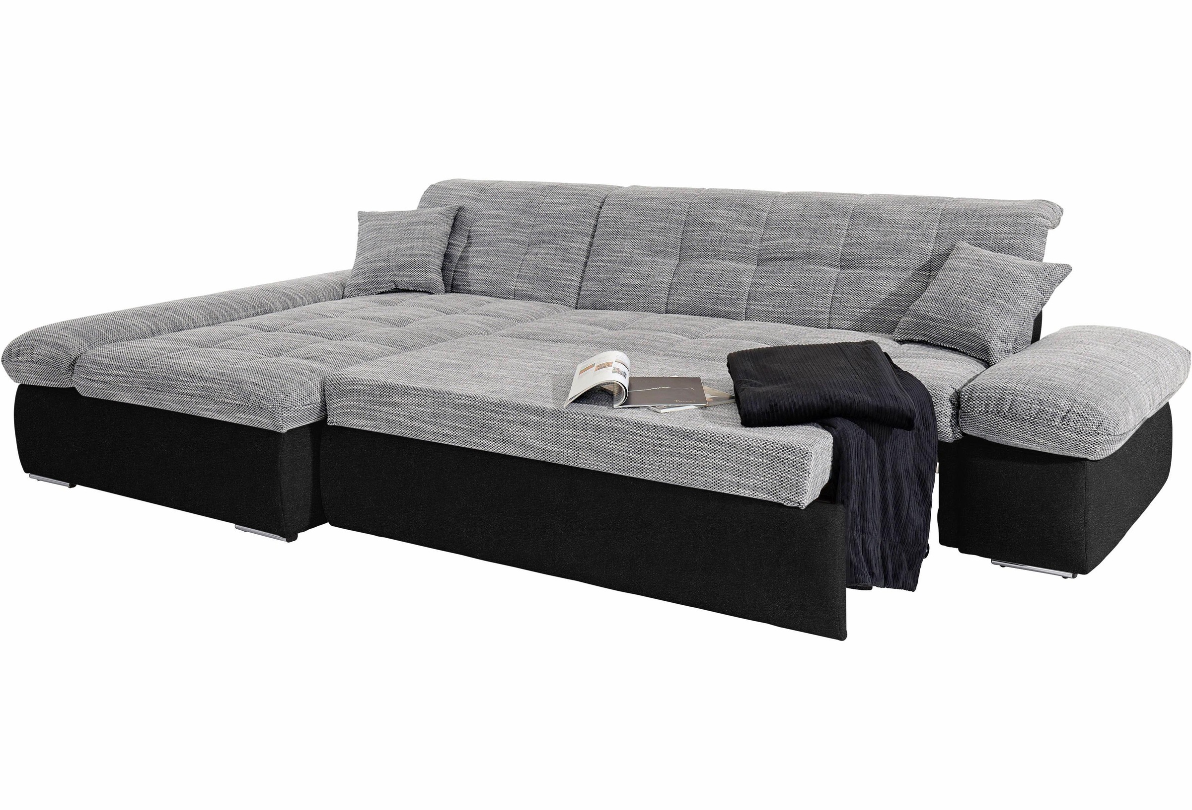 DOMO collection Ecksofa »Moric, L-Form, XXL-Sofa - Breite 300cm«, wahlweise günstig online kaufen