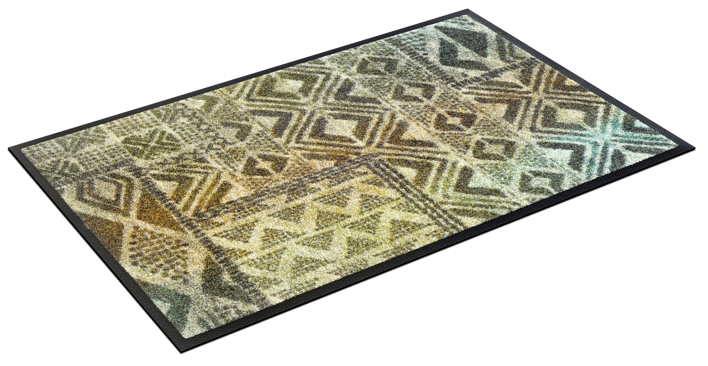 wash+dry by Kleen-Tex Fußmatte »und Läufer Aztec Nomad« rechteckig 7 mm Höhe