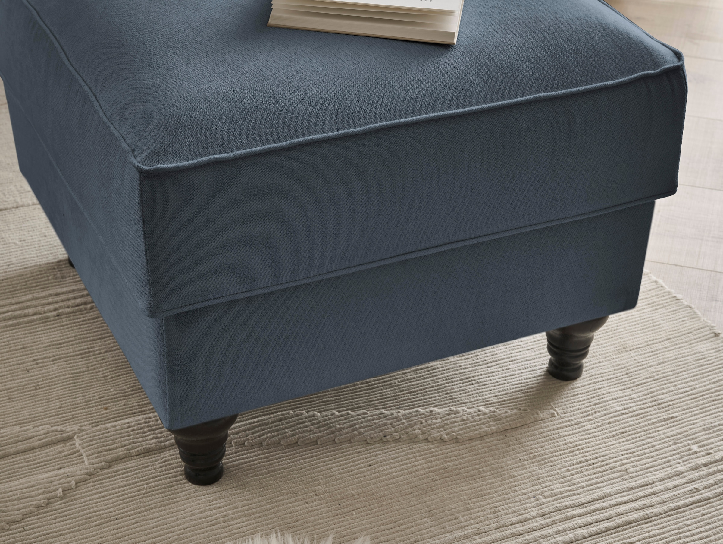 Home affaire Hocker »WESTMINSTER«, mit Federkern-Polsterung