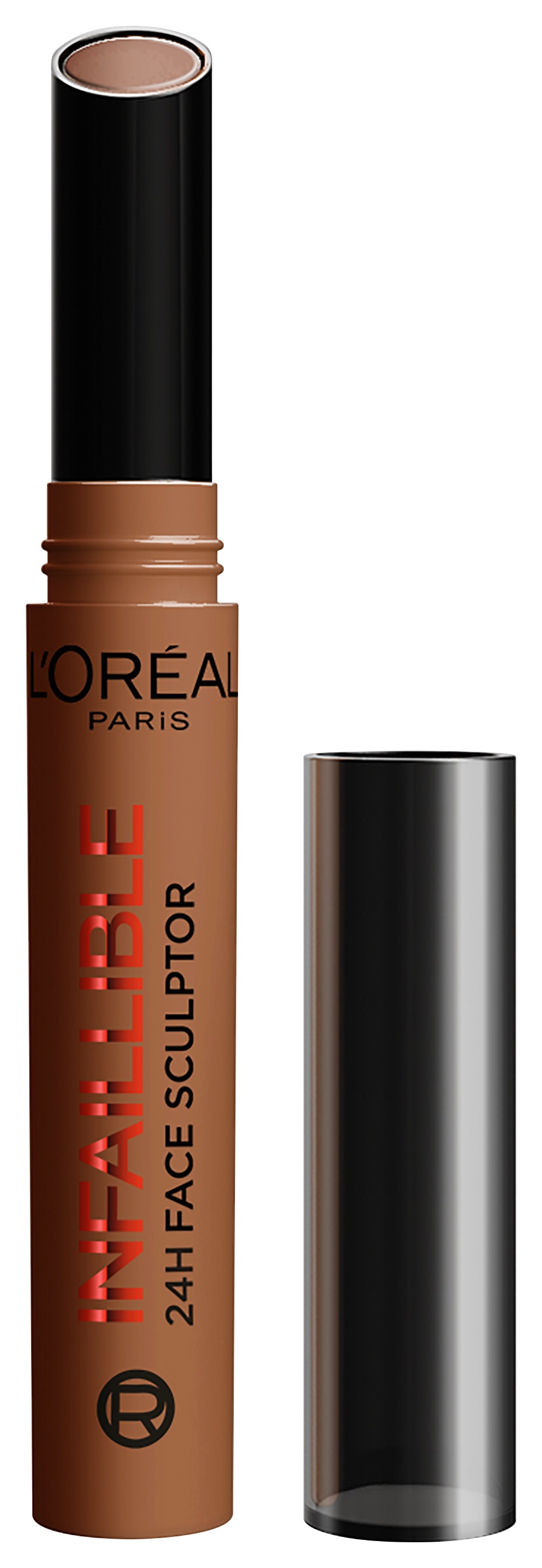 L'ORÉAL PARIS Contouring-Stick »INFAILLIBLE 24H FACE SCULPTOR CONTOURING STICK« sorgt auch unterwegs für besonders schnelle Touch-ups