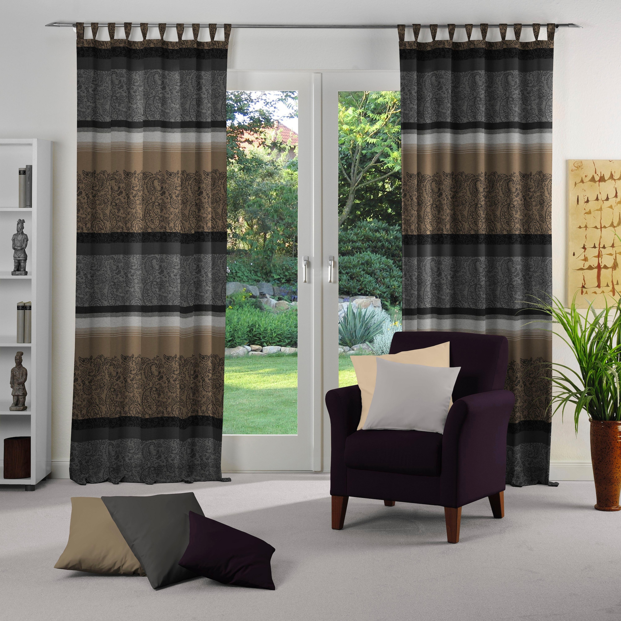 Wirth Vorhang »Maribor« Schlaufen 1 Stk. tlg. günstig online kaufen