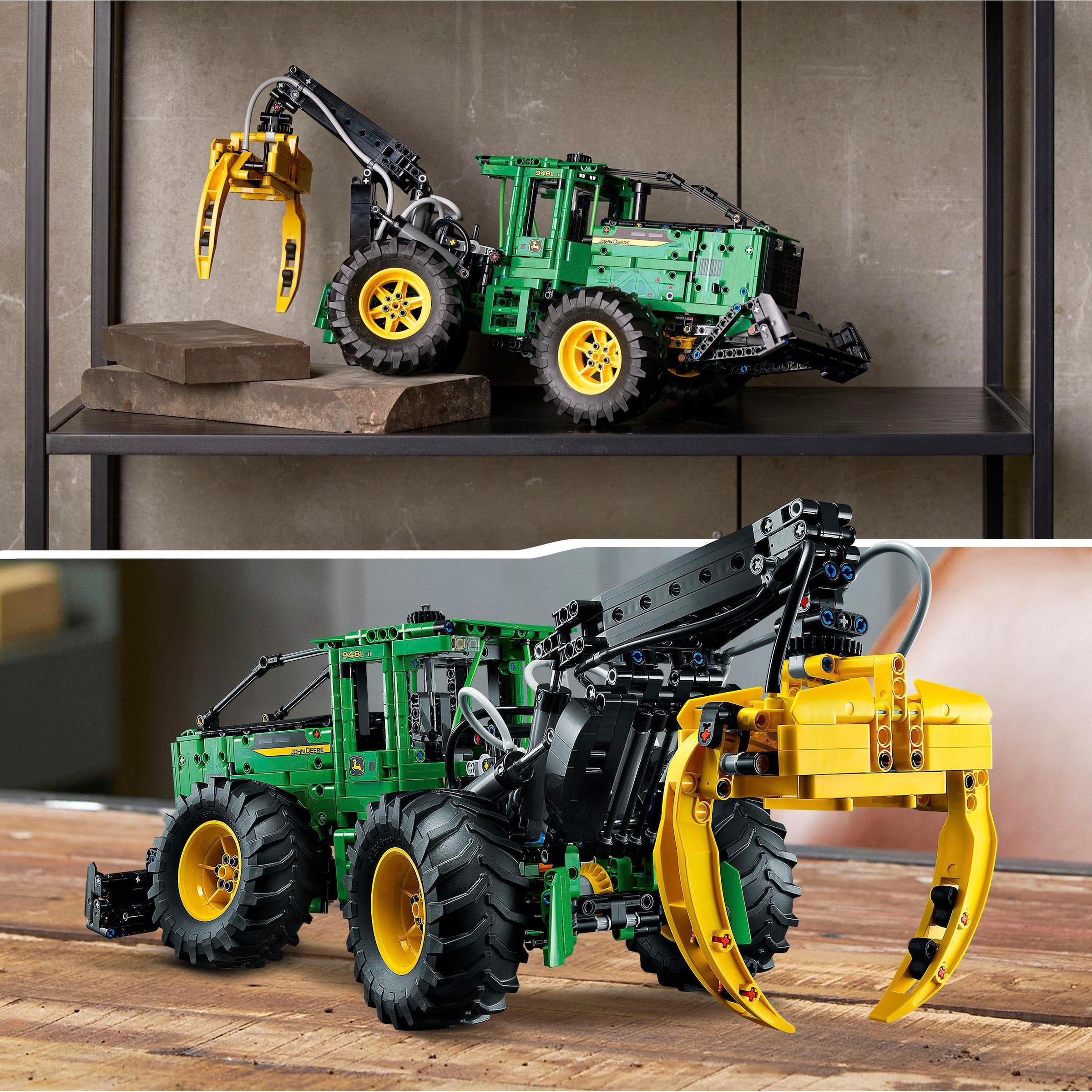 LEGO® Konstruktionsspielsteine »John Deere 948L-II Skidder (42157), LEGO® Technic«, (1492 St.), Made in Europe