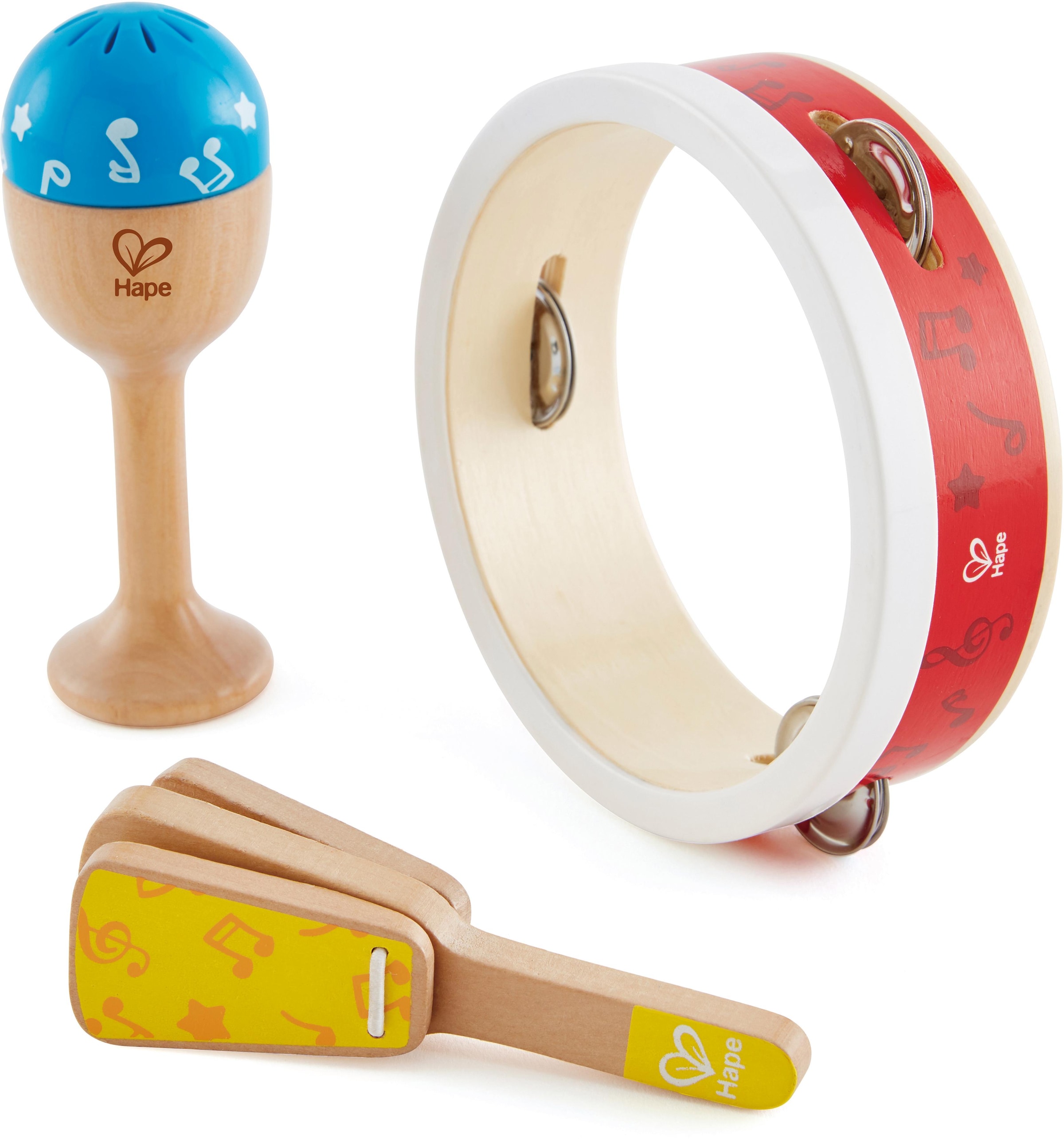 Hape Spielzeug-Musikinstrument »Junior Perkussion Set«