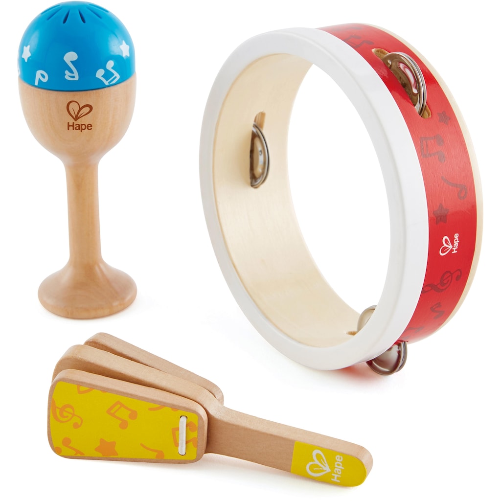Hape Spielzeug-Musikinstrument »Junior Perkussion Set«