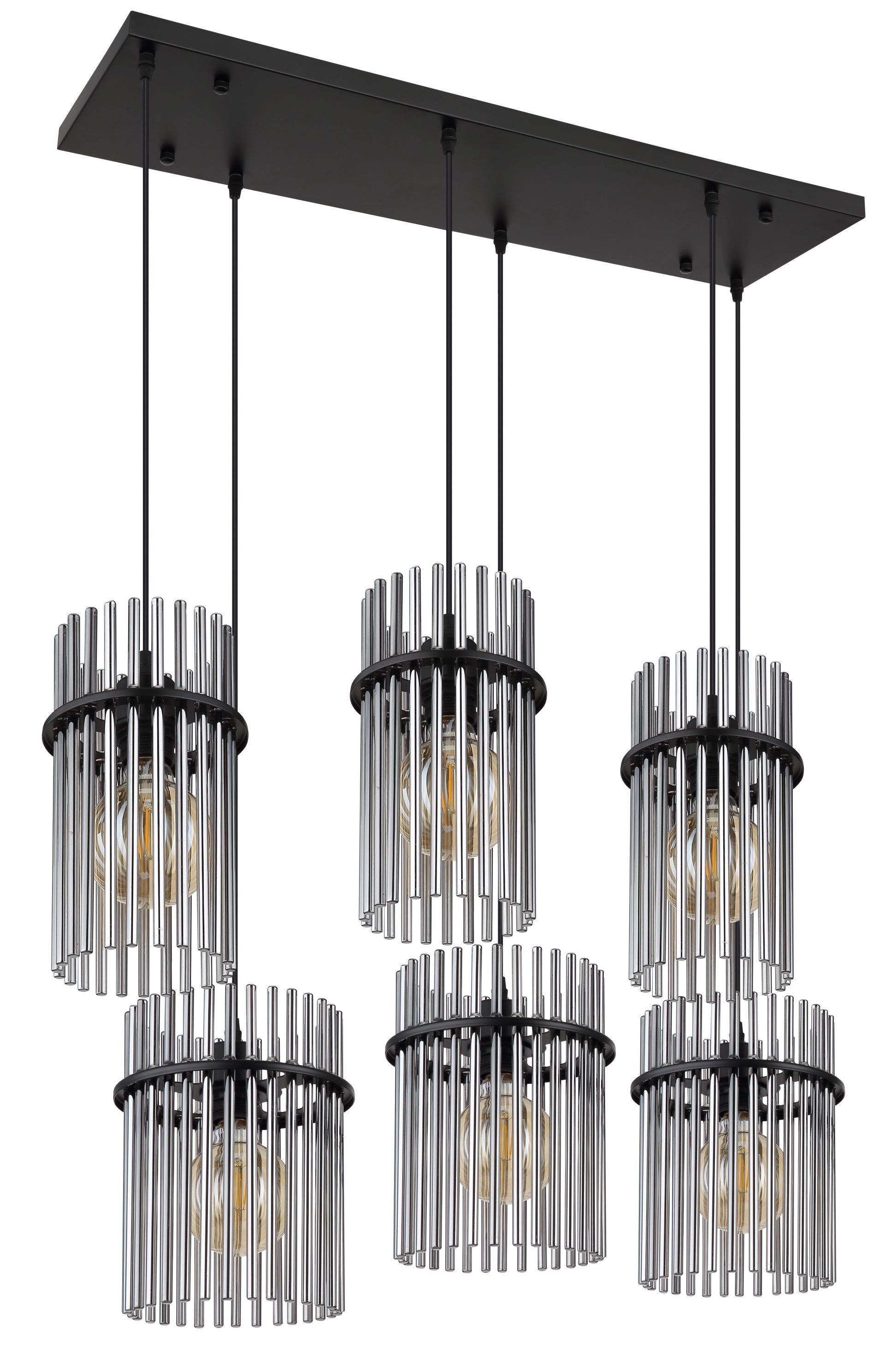 GLOBO LIGHTING LED-Hängeleuchte »GORLEY«, 6 flammig, Leuchtmittel E27   ohn günstig online kaufen