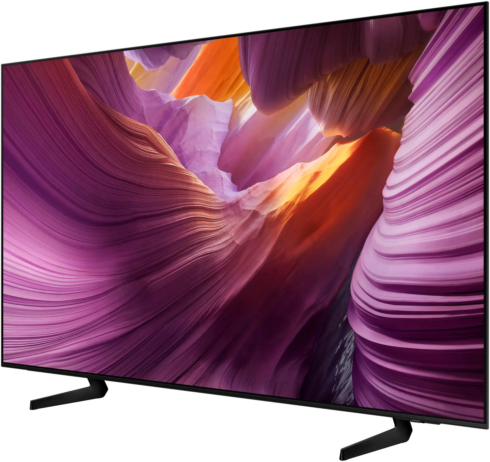 Samsung OLED-Fernseher »GQ55S85FAU«, 4K Ultra HD, Smart-TV, HDR, Dolby Atmos & AI Sound, Pantone Farben, Gaming Hub, bis zu 120Hz