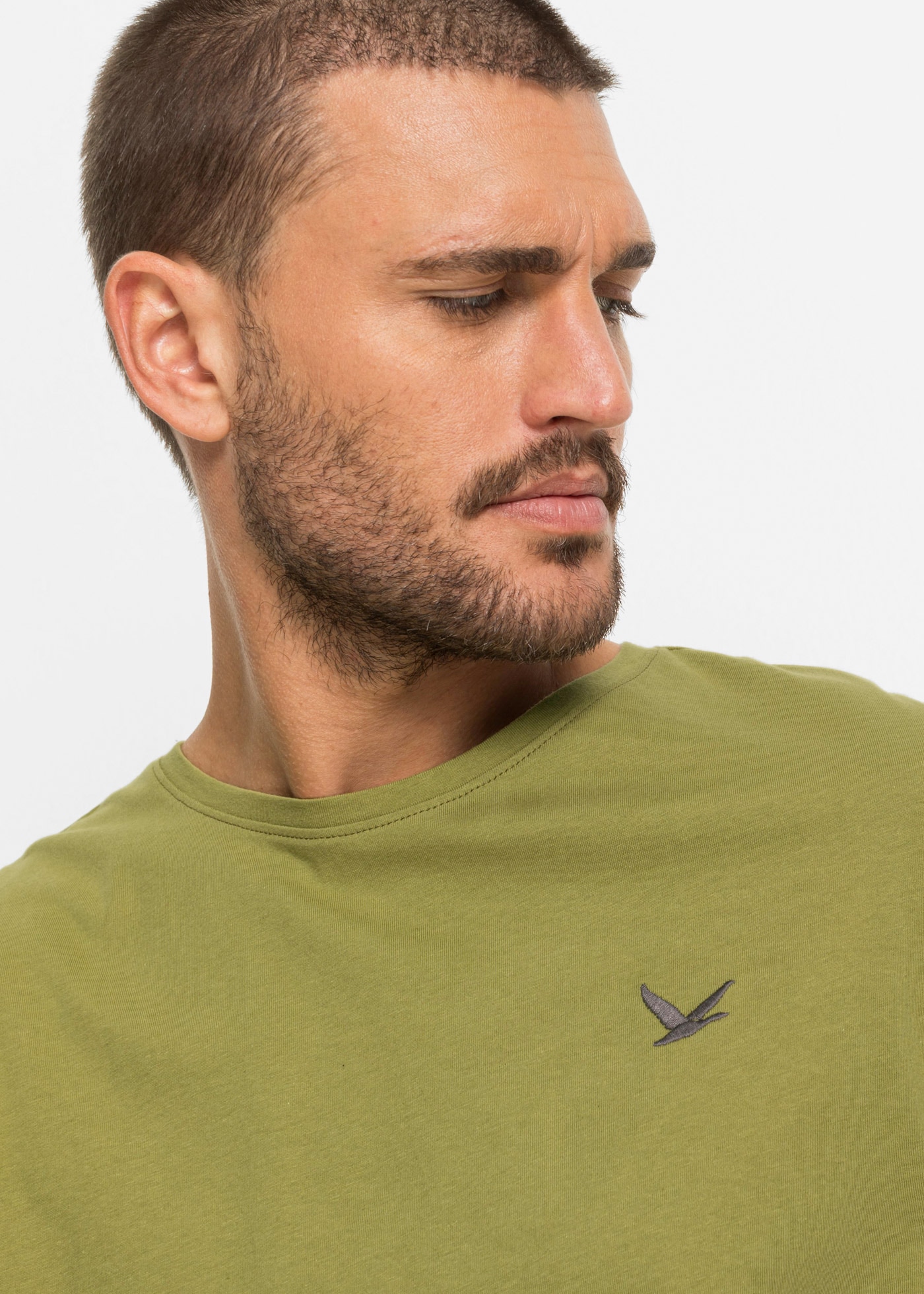 bonprix T-Shirt Packung, 3 Stk. Regular Fit, Kurzarm, für den Alltag, aus Baumwolle und Viskose