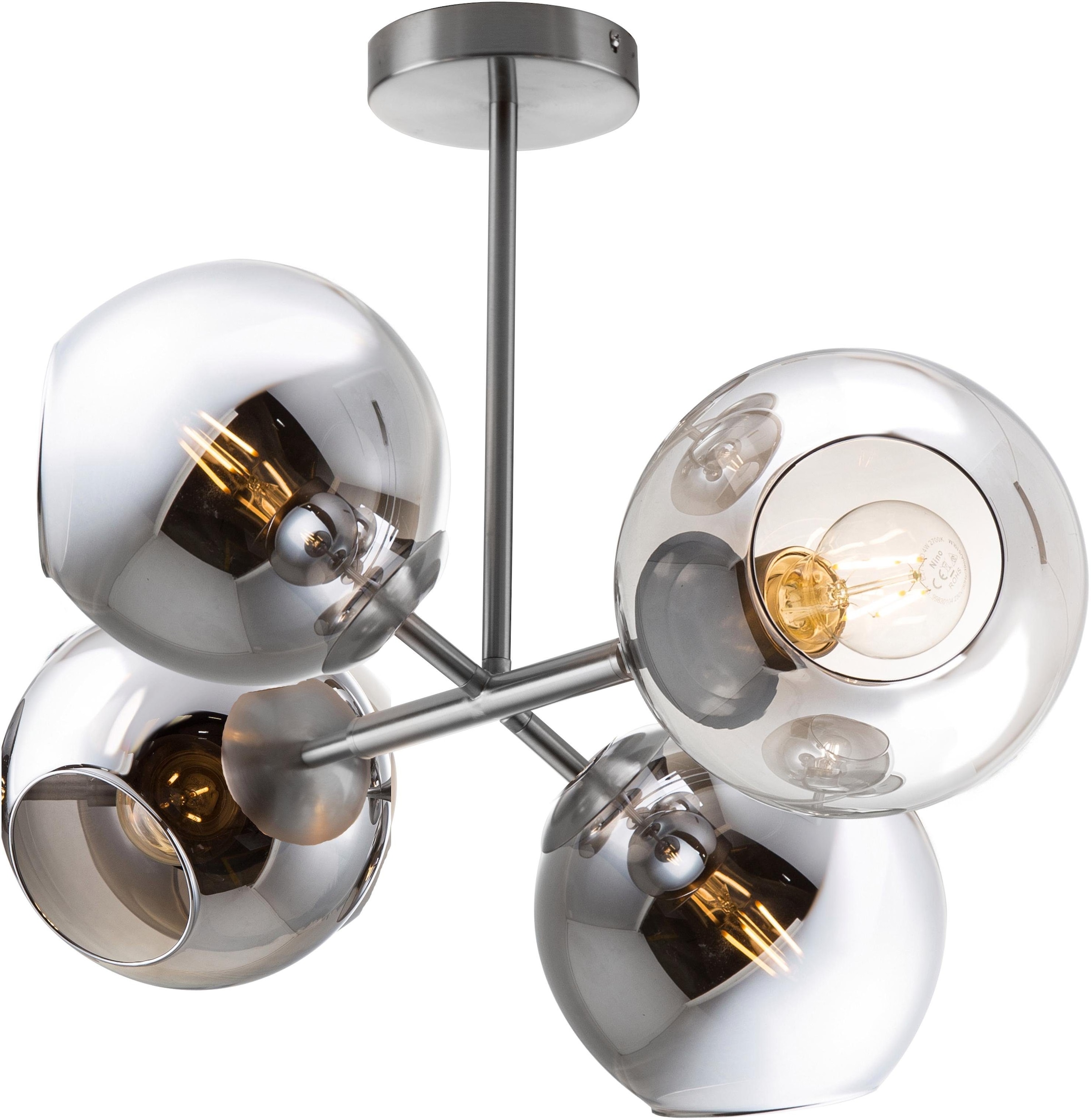 Nino Leuchten LED LED Deckenlampe Deckenleuchte kaufen »Pilar«, 4 auf flammig-flammig, Raten