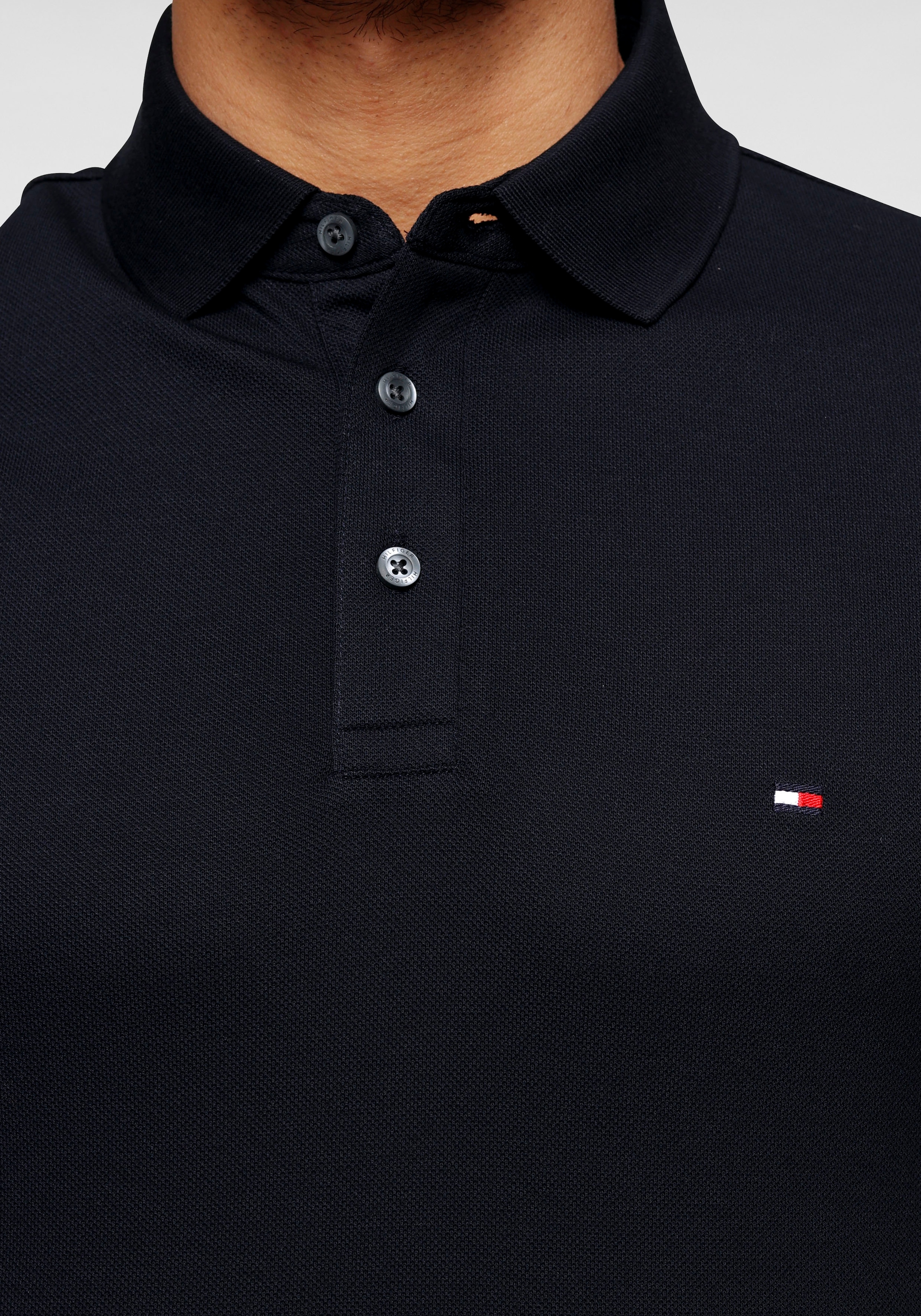 Tommy Hilfiger Poloshirt »1985 SLIM POLO«, hochwertige Baumwoll-Piqué-Qualität