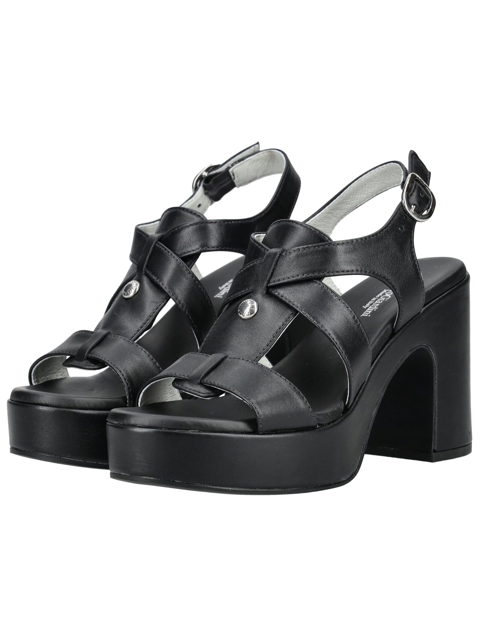 Nero Giardini High-Heel-Sandalette »Nero Giardini Sandalen Leder«