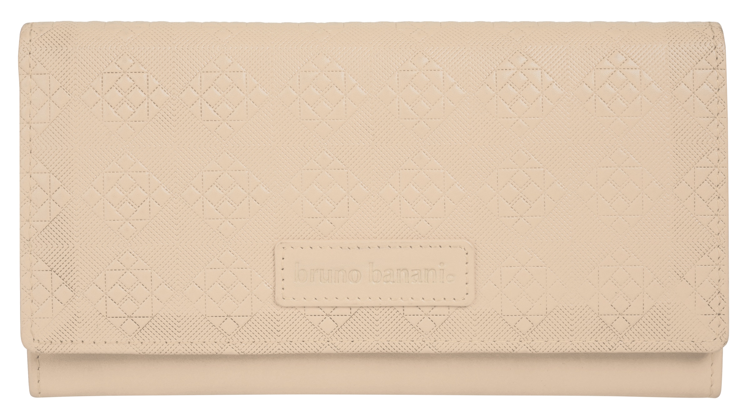 BRUNO BANANI Geldbörse echt Leder beige