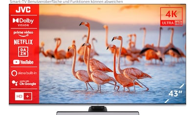 JVC LED-Fernseher »LT-43VU8156«, 108 cm/43 Zoll, 4K Ultra HD, Smart-TV kaufen