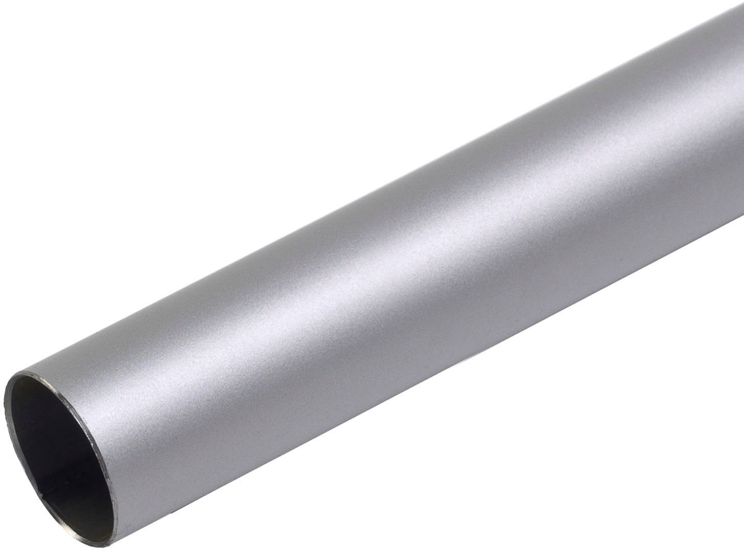 Liedeco Gardinenstange »Fertigstilgarnitur 20 mm Power Kugel mit Ring«, 1 läufig-läufig, Fixmaß, Gardinenstange Komplett