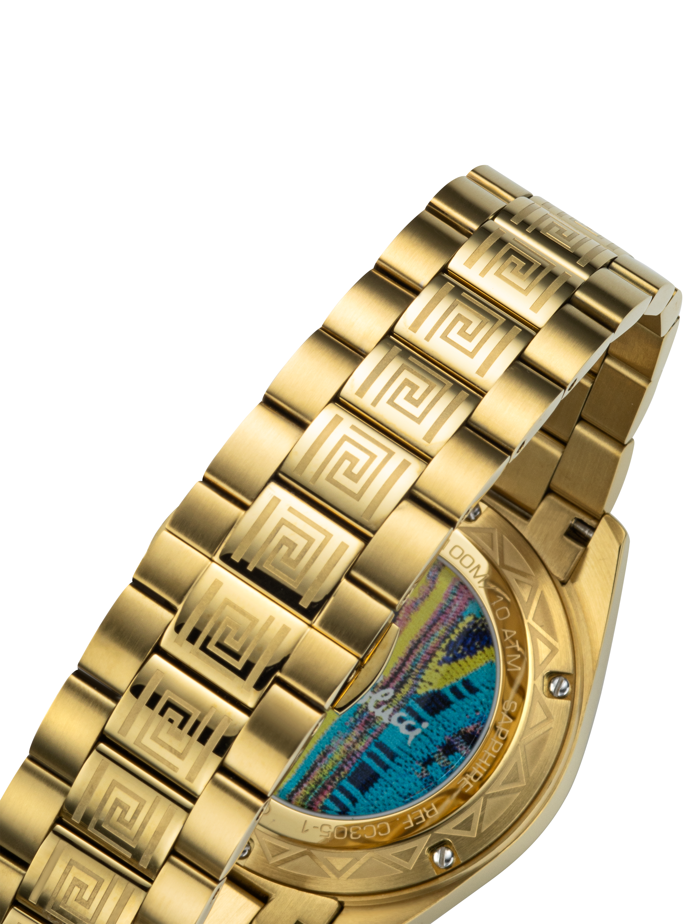 CARLO COLUCCI Quarzuhr Armbanduhr, Herrenuhr, Edelstahlarmband, analog