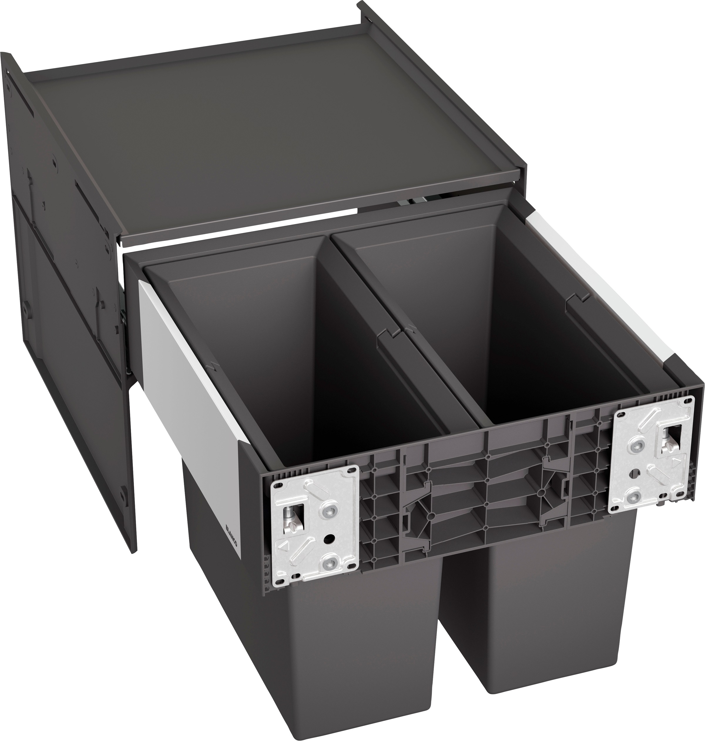 Blanco Mülltrennsystem »Select II 45/2«, 2 Behälter, Kunststoff, Stahlblech günstig online kaufen