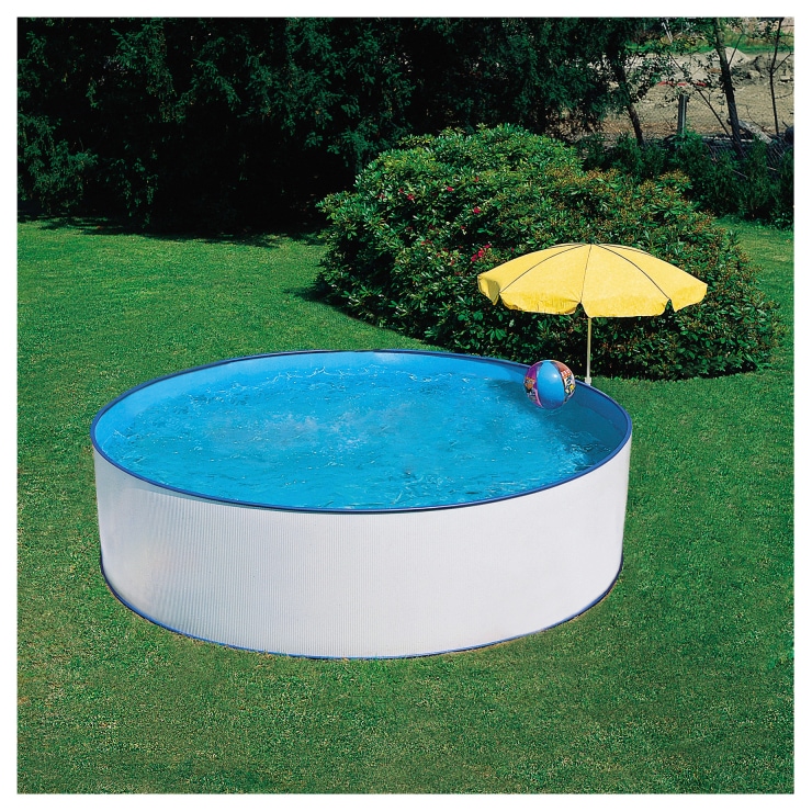 SUMMER FUN Rundpool »SKIMMY«, (Set, 3 tlg.), 3-tlg., ØxH: 300x90 cm