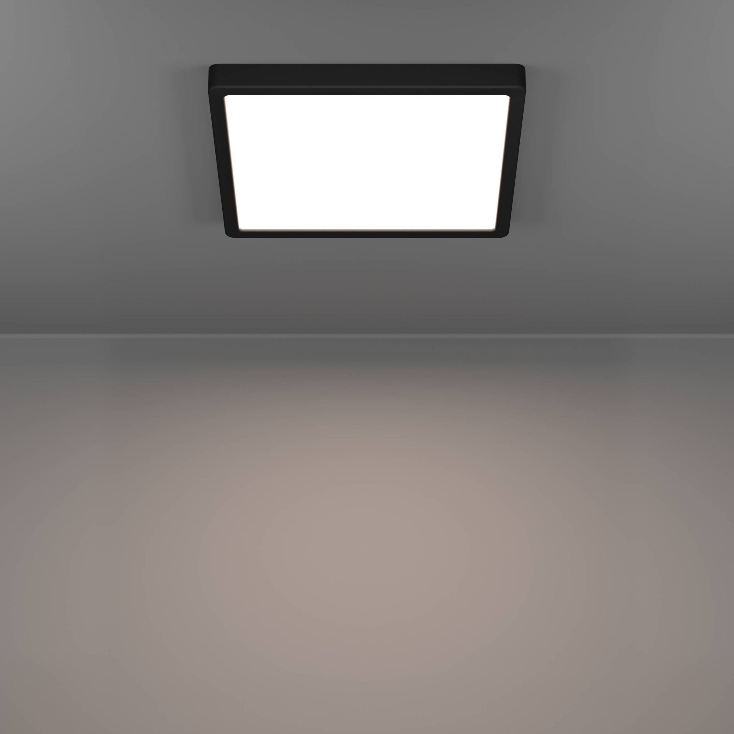 EGLO Aufbauleuchte »Fueva 6 Deckenlampe, Badlampe Decke, Kunststoff, IP44, Aufbaulampe« LED-Modul 1 Stk. Kaltweiß | Neutralweiß | Warmweiß