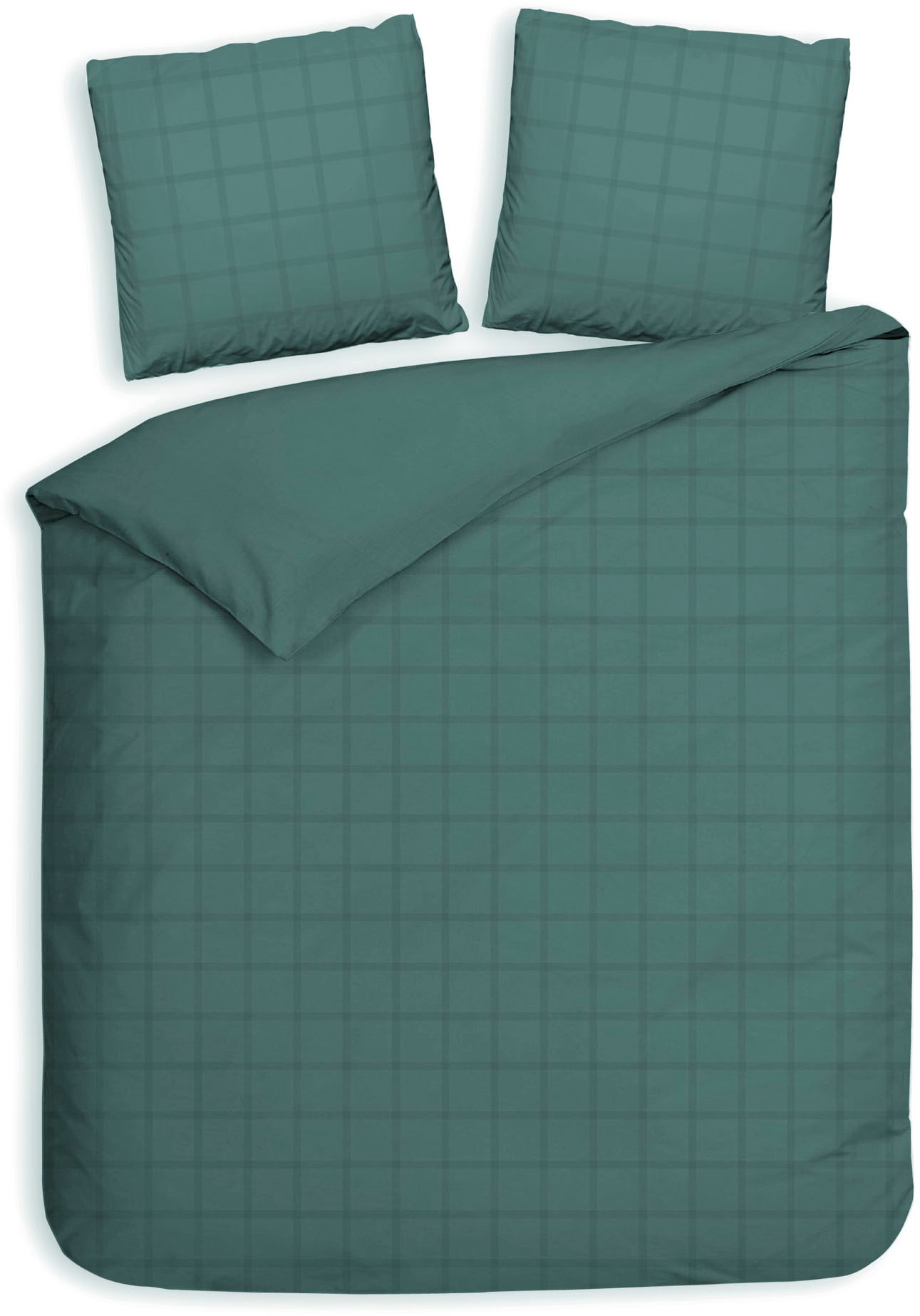 Heckett & Lane Wendebettwäsche »Diamante« 3 Stk. tlg. kariert, hochwertiges günstig online kaufen