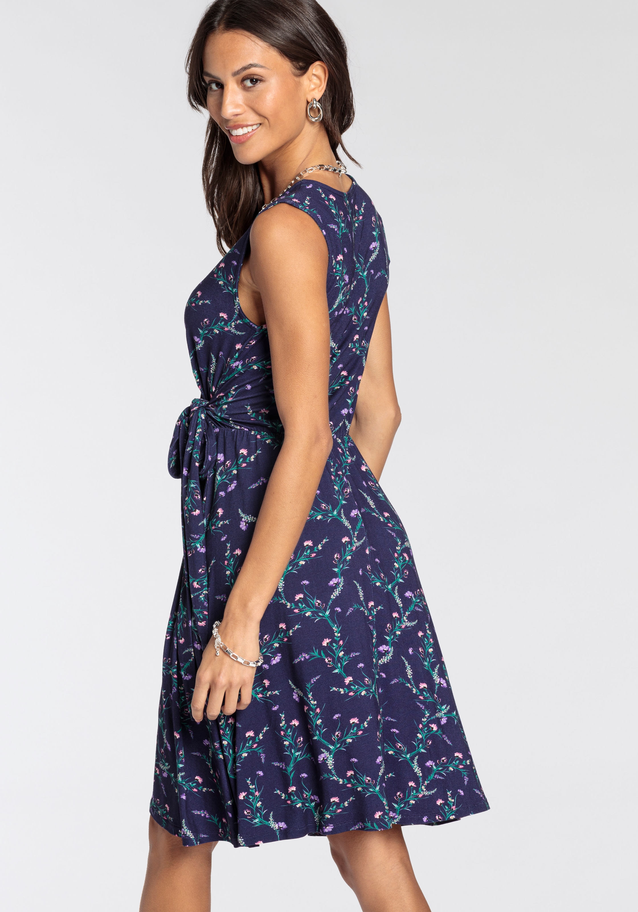 Laura Scott Jerseykleid, für sommerliche Anlässe und Partys, Mini-Länge