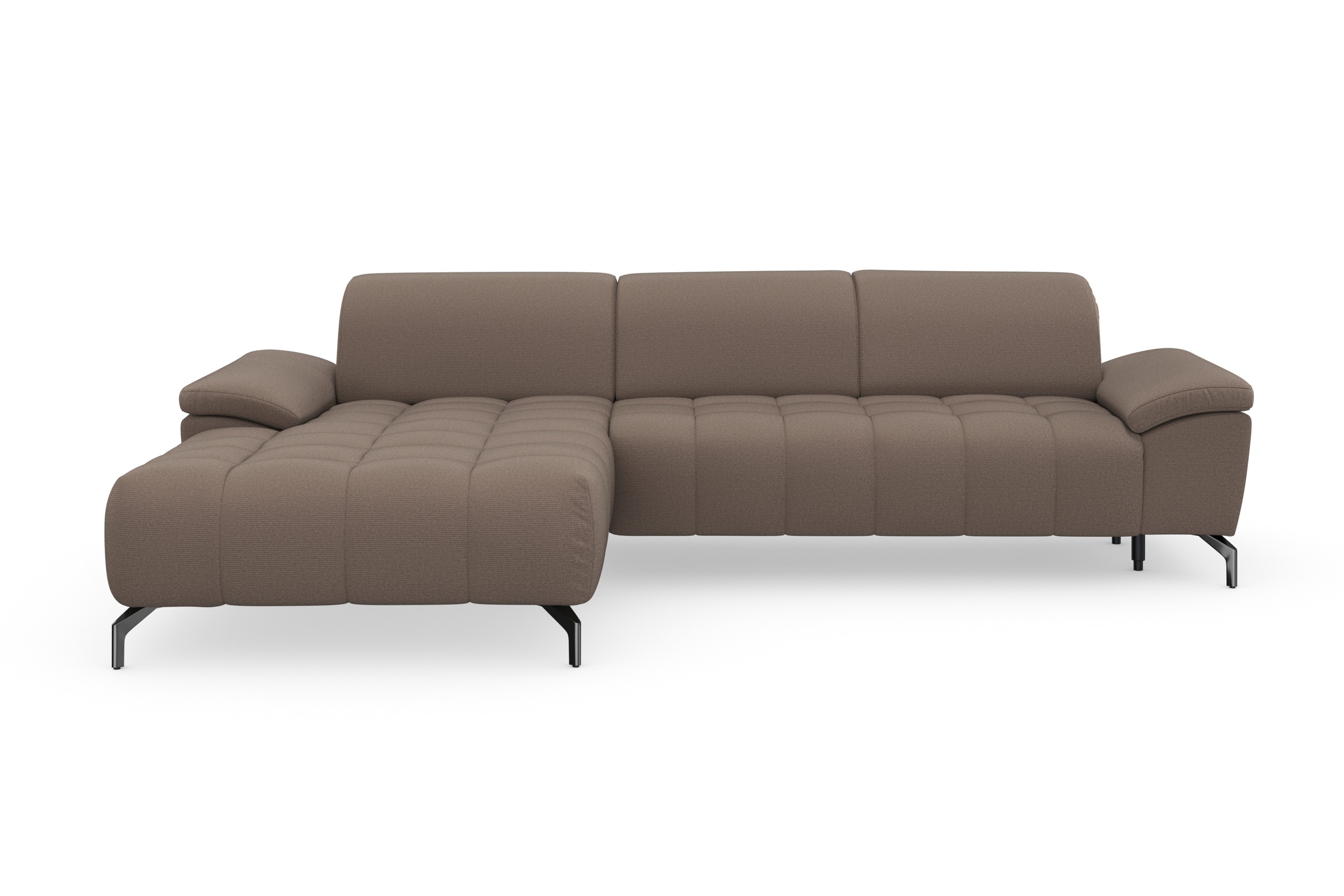 sit&more Ecksofa »Cool L-Form«, wahlweise mit Kopfteilverstellung und Vorzi günstig online kaufen