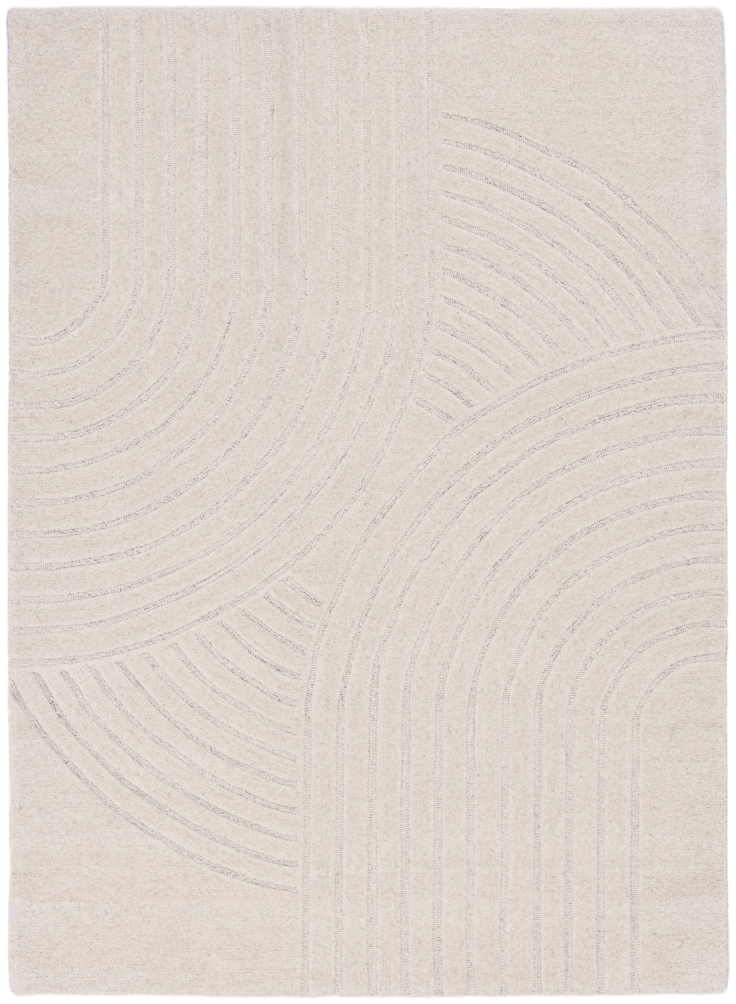 my home Wollteppich »Gabbo Design, Handgefertigt, Teppich, reine Wolle,« re günstig online kaufen