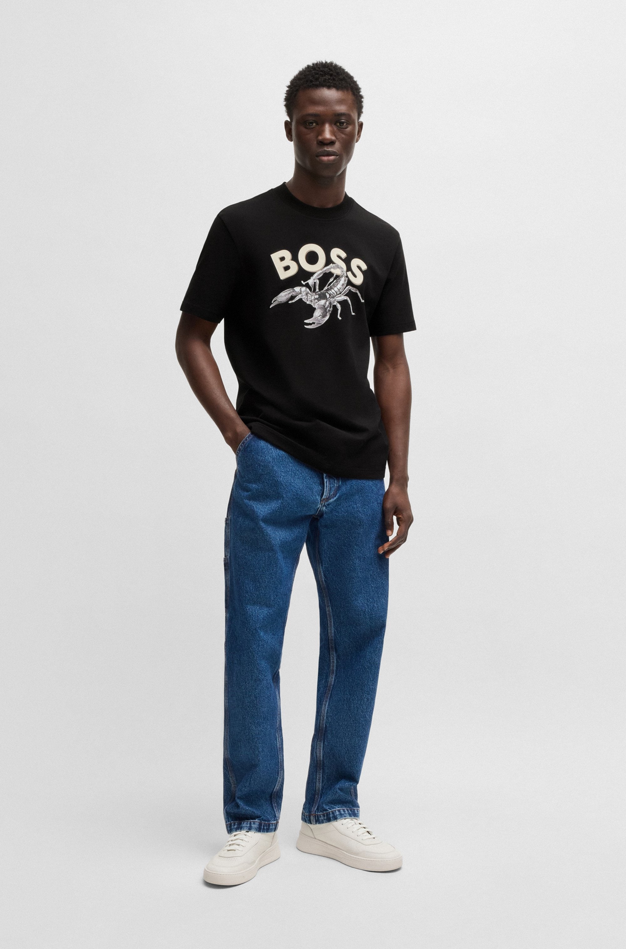 BOSS ORANGE T-Shirt »Te_Bossfish«, mit Aufdruck