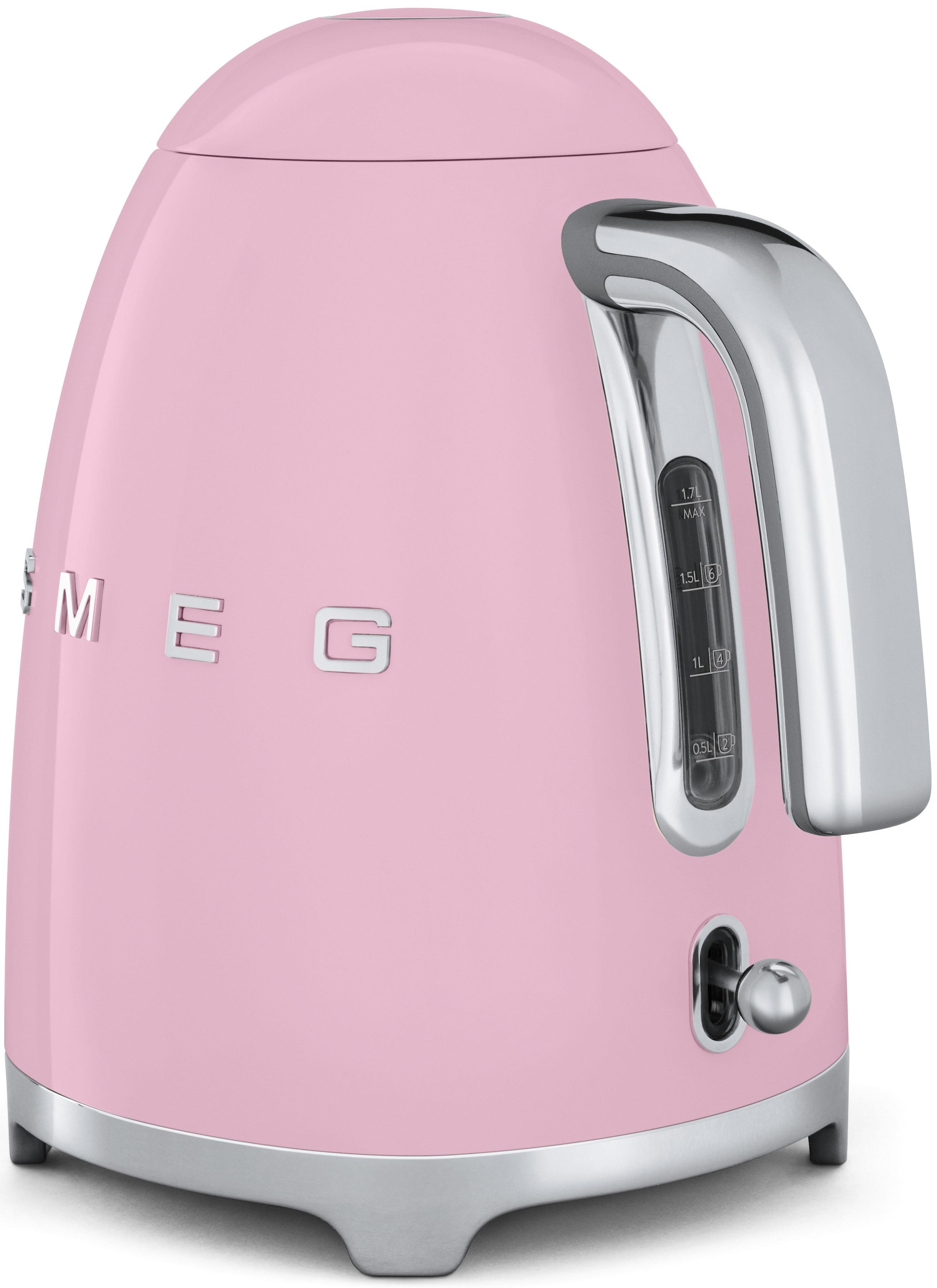 Smeg Wasserkocher »KLF03PKEU«, 1,7 l, 2400 W