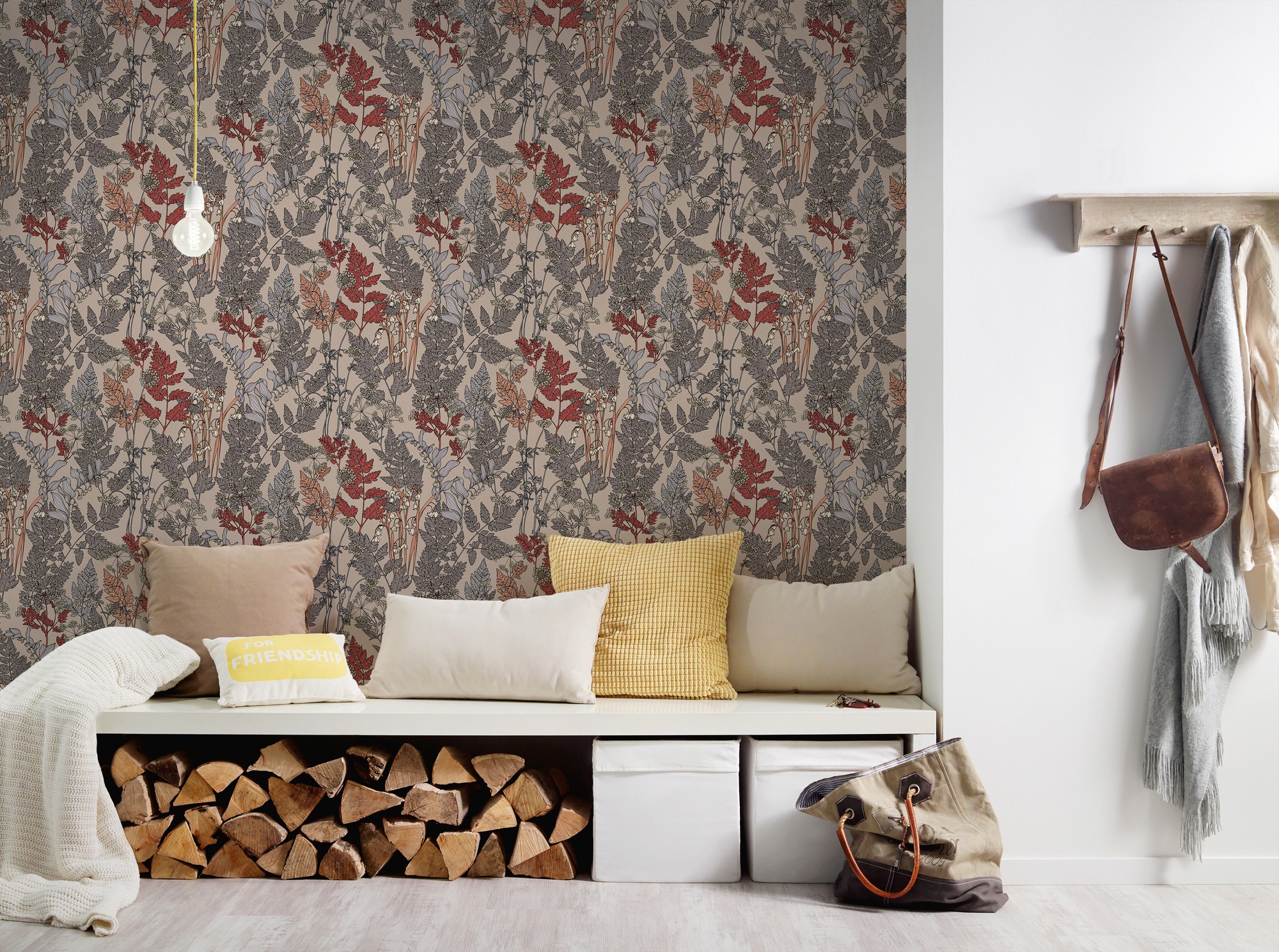 Architects Paper Vliestapete »Floral Impression«, floral-botanisch-Wald, Tapete Blumen Tapeten Wohnzimmer Schlafzimmer Küche modern Design Büro