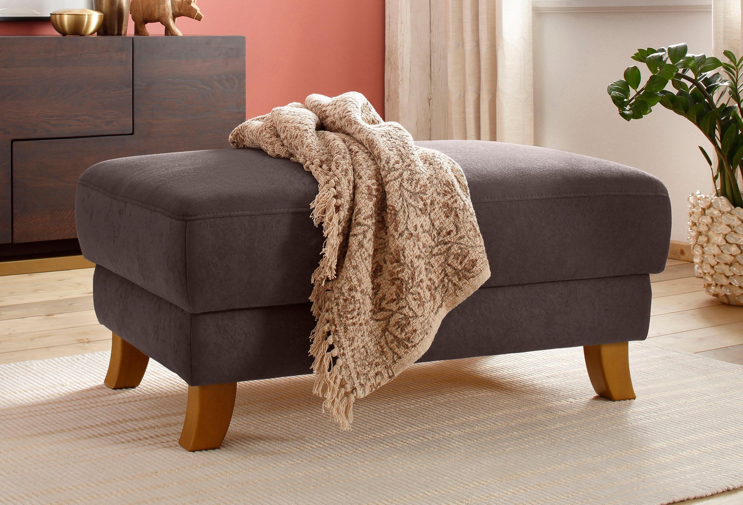 Home affaire Hocker »Trondheim« mit Stauraum und Federkern