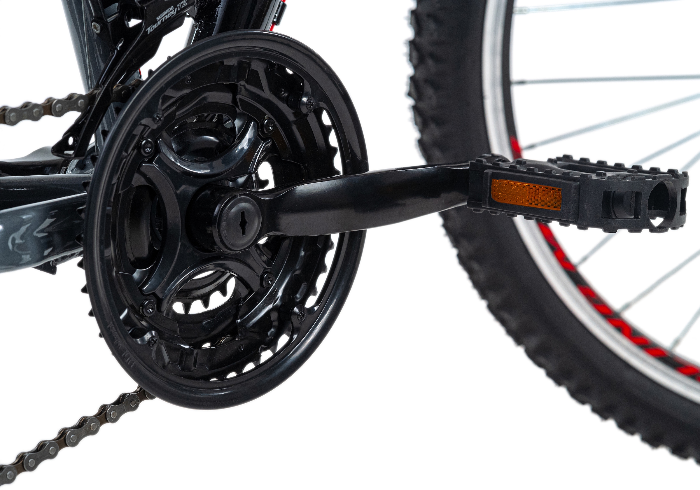 KS Cycling Mountainbike »Topeka«, 21 Gang, Shimano, Tourney Schaltwerk, Kettenschaltung, für Damen und Herren, Kettenschaltung