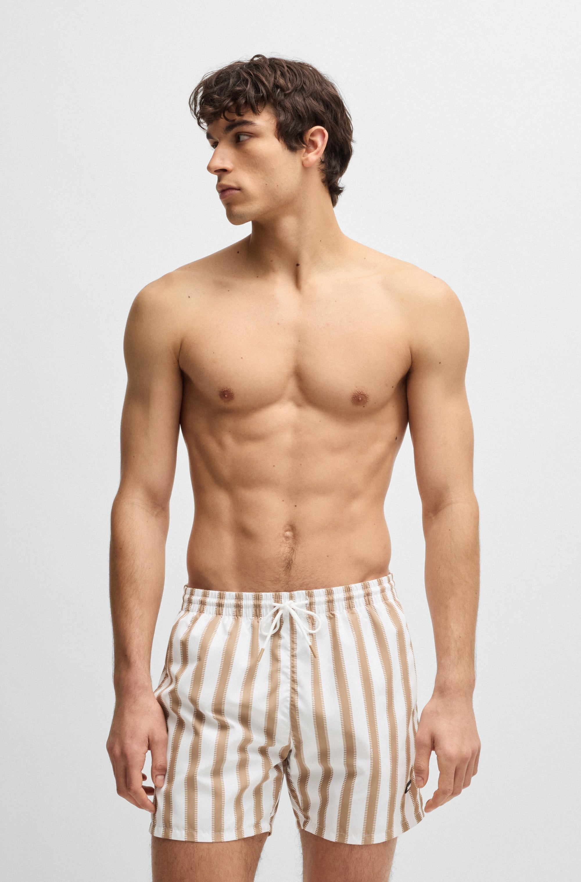 BOSS Badeshorts »Piranha«, mit buntem Alloverdruck