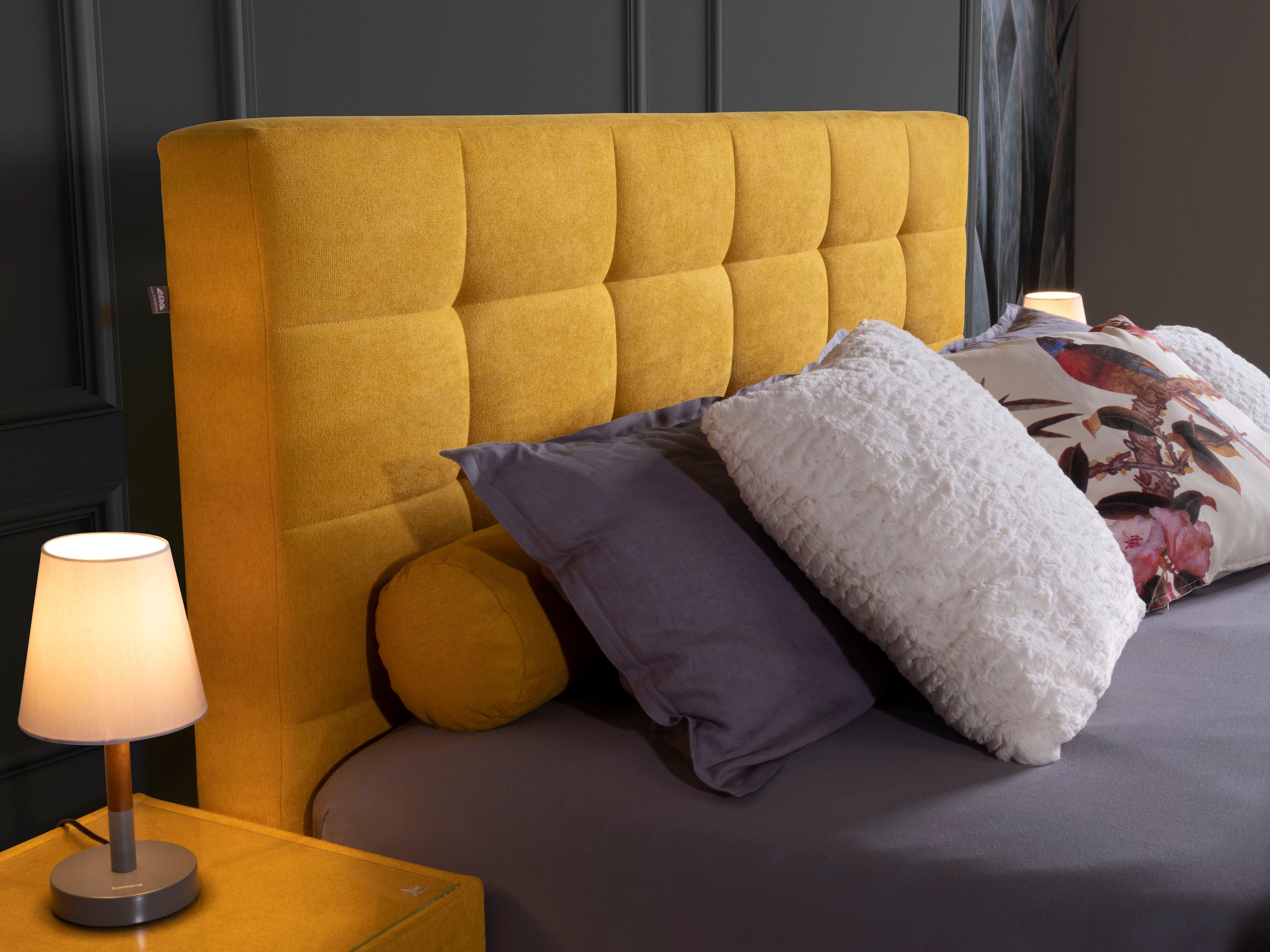 4. Bild von ADA trendline Boxspringbett »Neomi«, inklusive Matratze und Topper