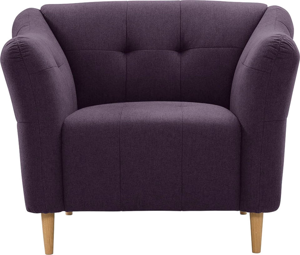 Sessel frei mit Holzfüßen, - »Soraya«, online fashion bestellen im stellbar exxpo sofa Raum