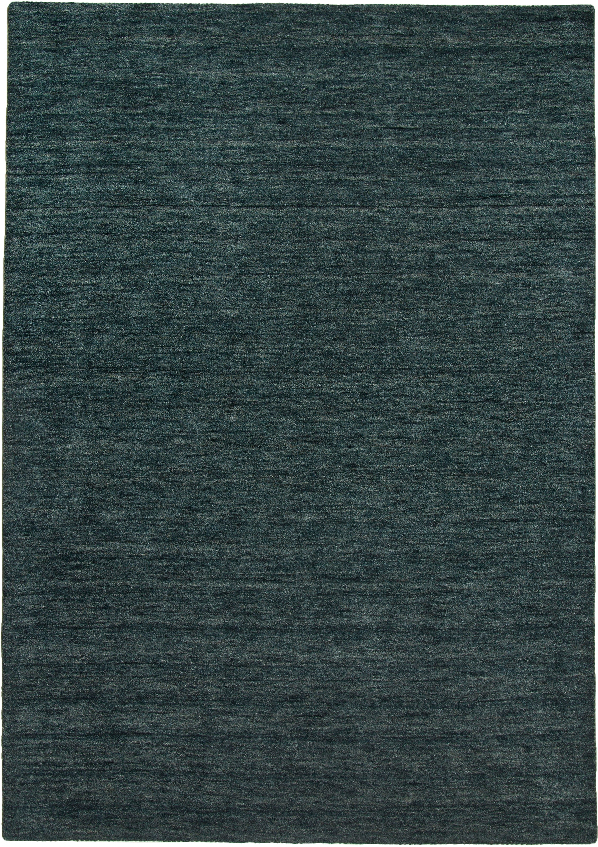 THEKO Wollteppich »Haltu Uni«, rechteckig, 17 mm Höhe, Handweb Teppich, reine Wolle, Uni-Farben, meliert, handgewebt