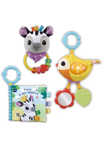 Greifspielzeug »Vtech Baby, Babys Tierfreunde-Geschenkset«, (Set, bestehend aus...