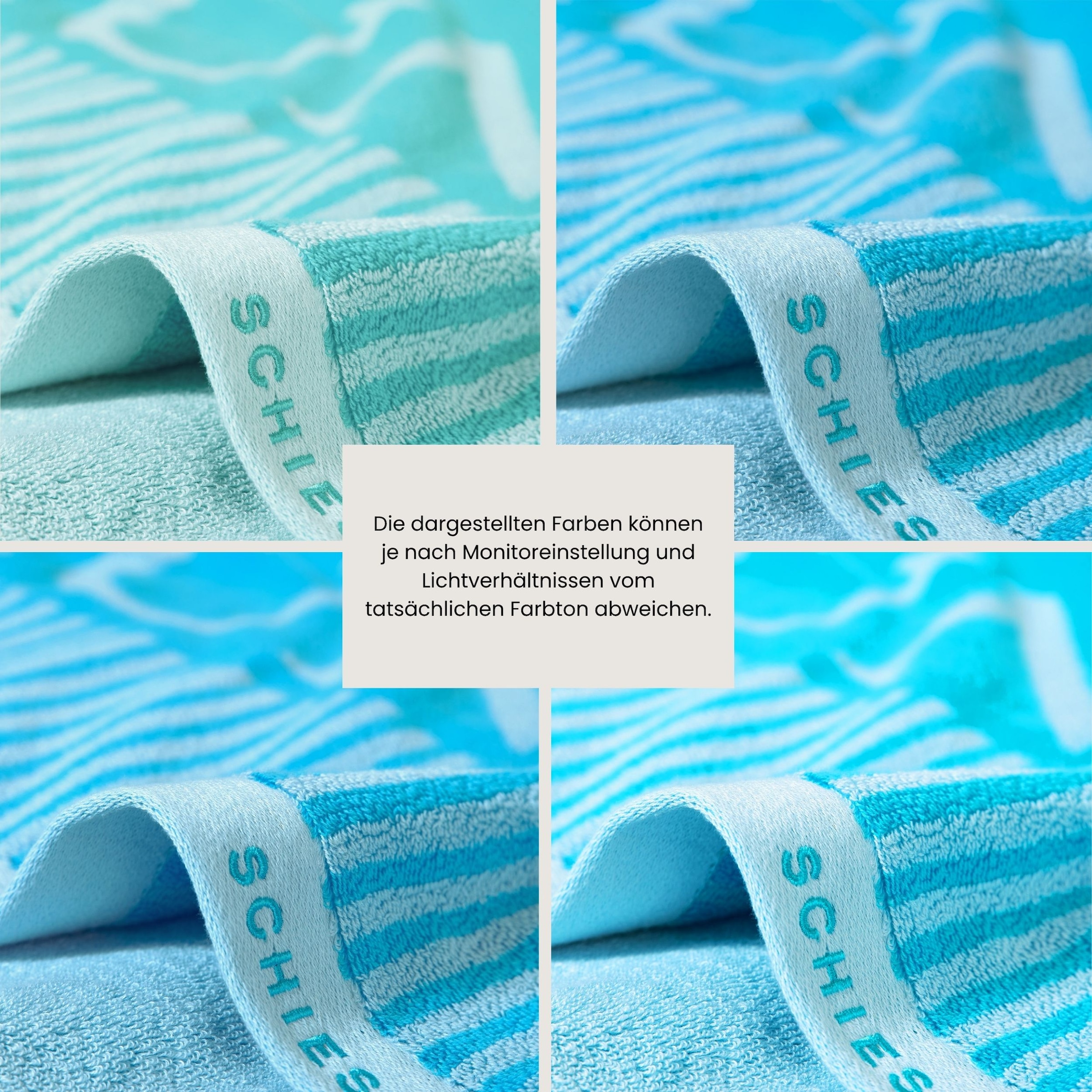 Schiesser Saunatuch »Rom aus garngefärbtem, kuschelweichem Baumwollfrottier« OEKO-TEX® MADE IN GREEN