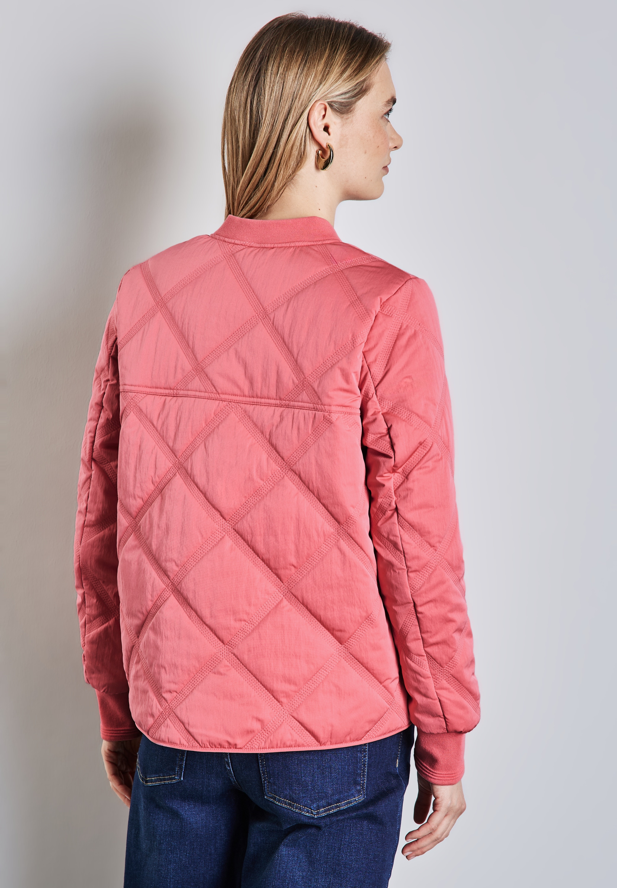 STREET ONE Blouson, mit Diamantsteppung