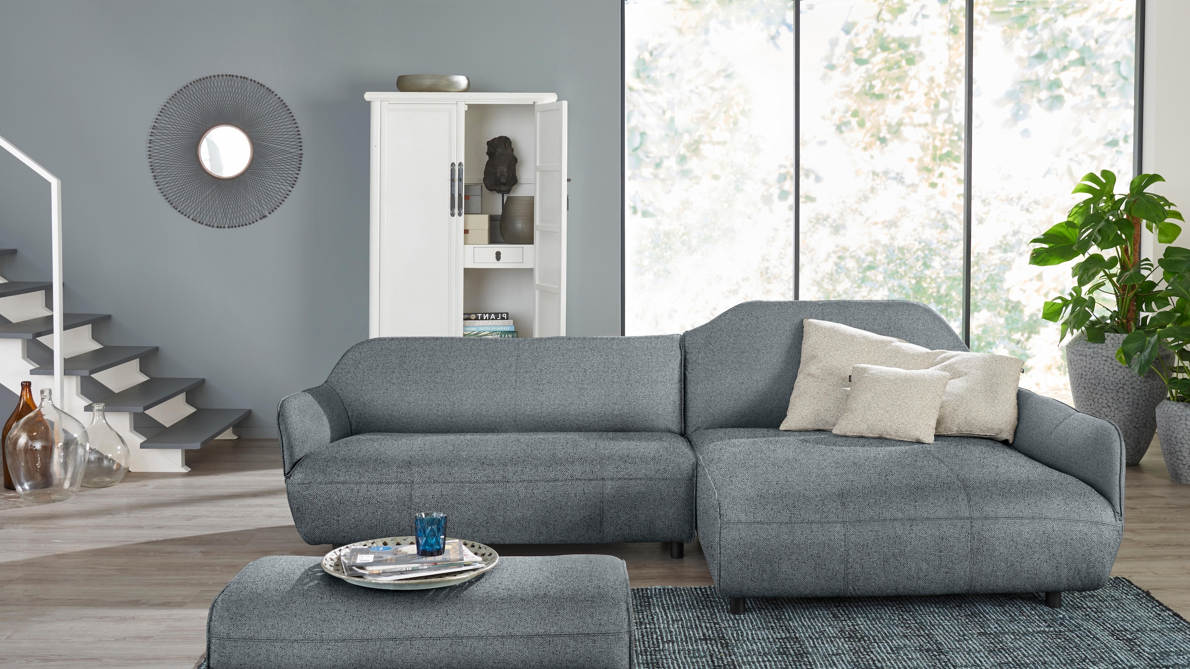 Creation BY ROLF BENZ Ecksofa »CR.480, Designecksofa, L-Form«, Wahlweise au günstig online kaufen
