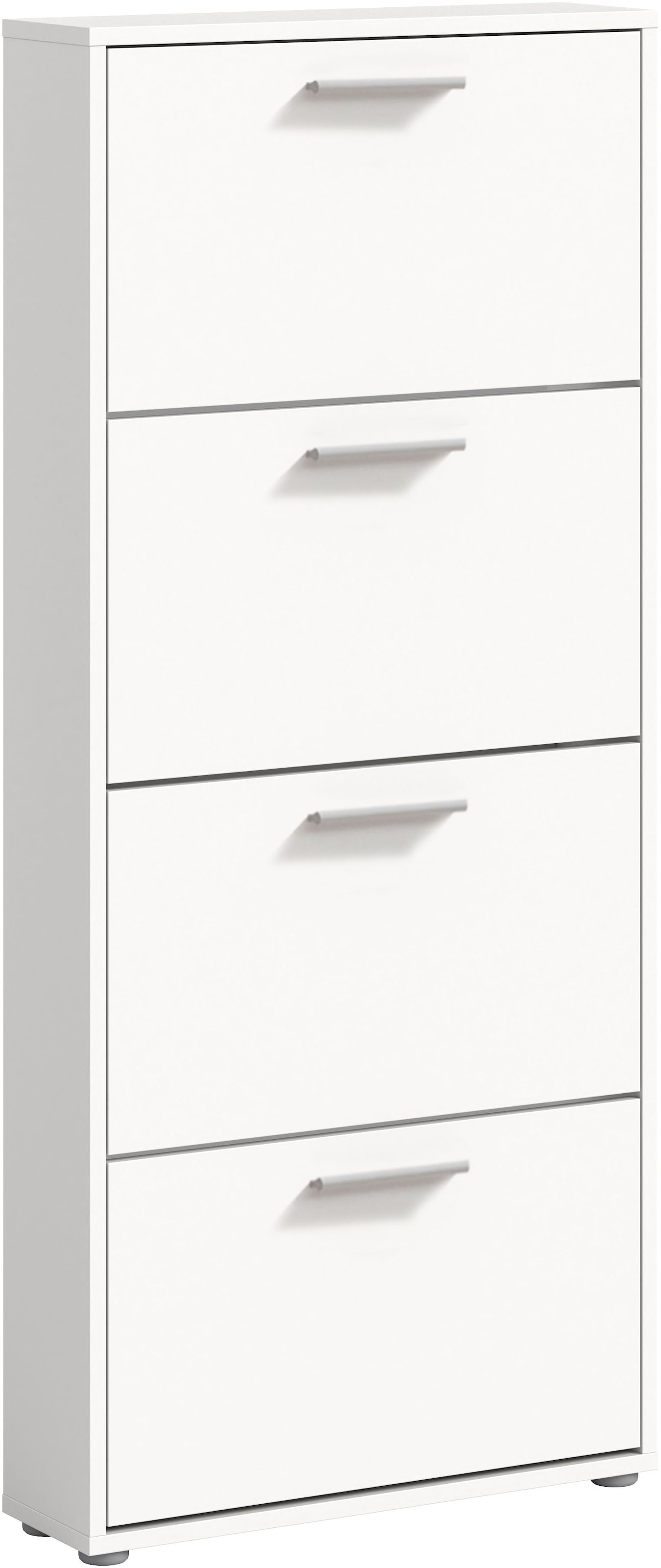 HBZ Schuhkommode »Sam Schuhkipper, Schuhschrank BxHxT 59x136x17 cm«, (1 St.), mit 4 Klappen