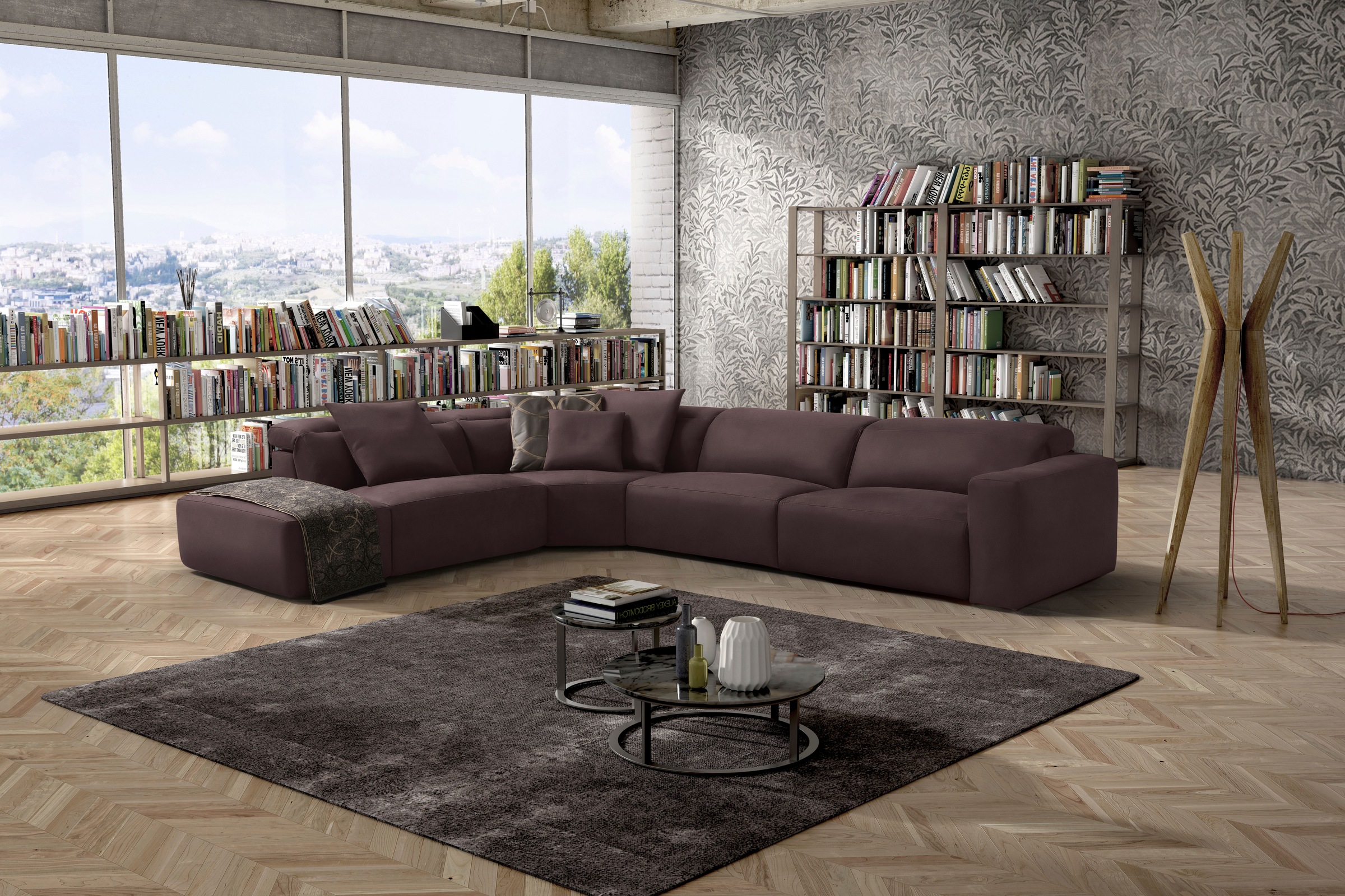 Egoitaliano Ecksofa »Beverly, extravangantes Designsofa mit erstklassigem S günstig online kaufen