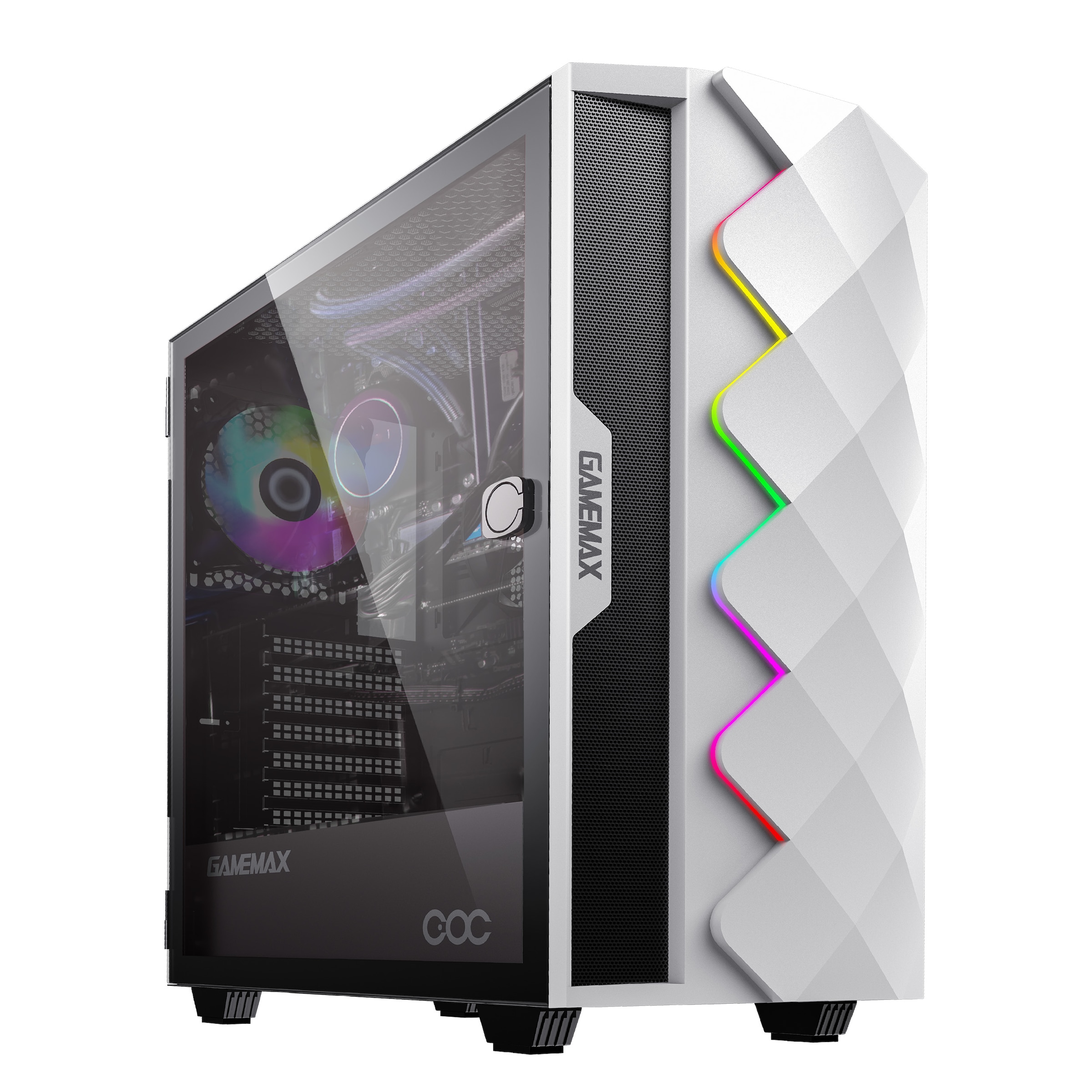 GAMEMAX Gaming-PC »Diamond WT 6974«, DDR5, PCIe SSD Gen4, Windows 11