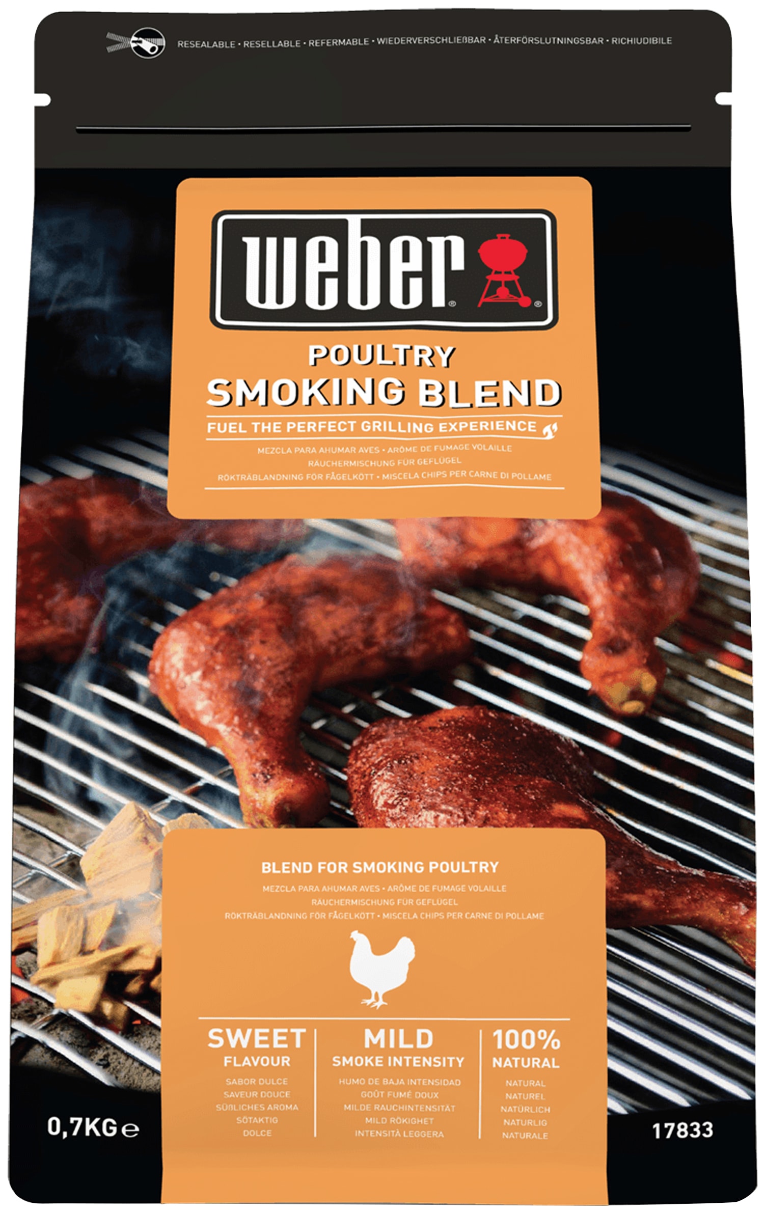 Weber Räucherspäne »Smoking Blend Poultry Räucherchips-Mischung«, für Geflügelfleisch