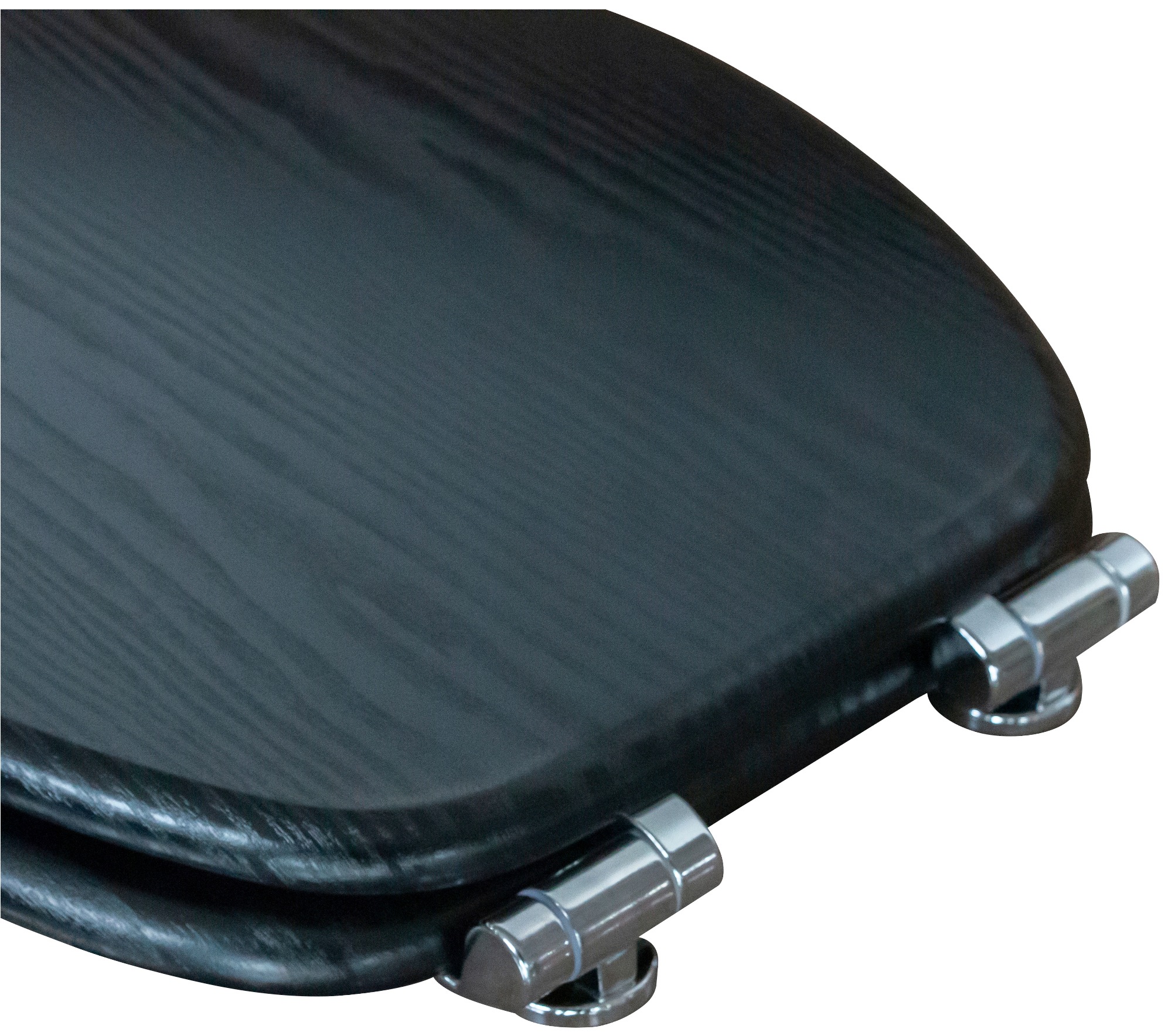 Sanilo WC-Sitz »Black Wood«, mit Absenkautomatik, BxL: 37,7 x 42,0 - 47,0 cm